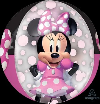 Anagram Minnie Mouse Forever Orbz 16 inch Foil Balloon 1ct