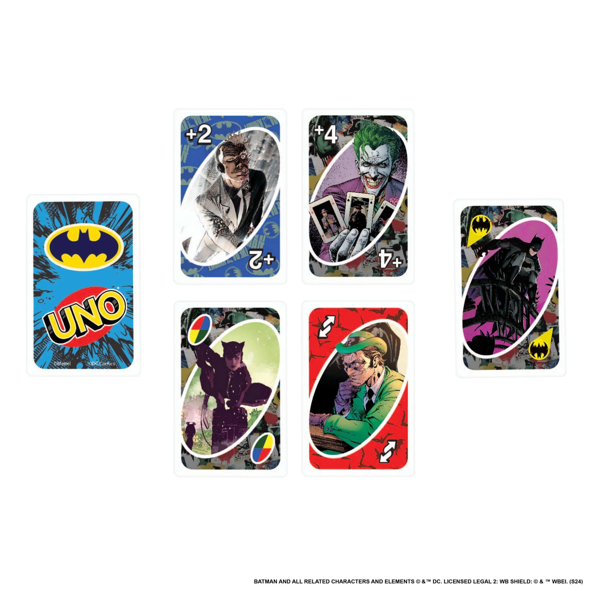UNO Batman Card Game For Kids & Family Night