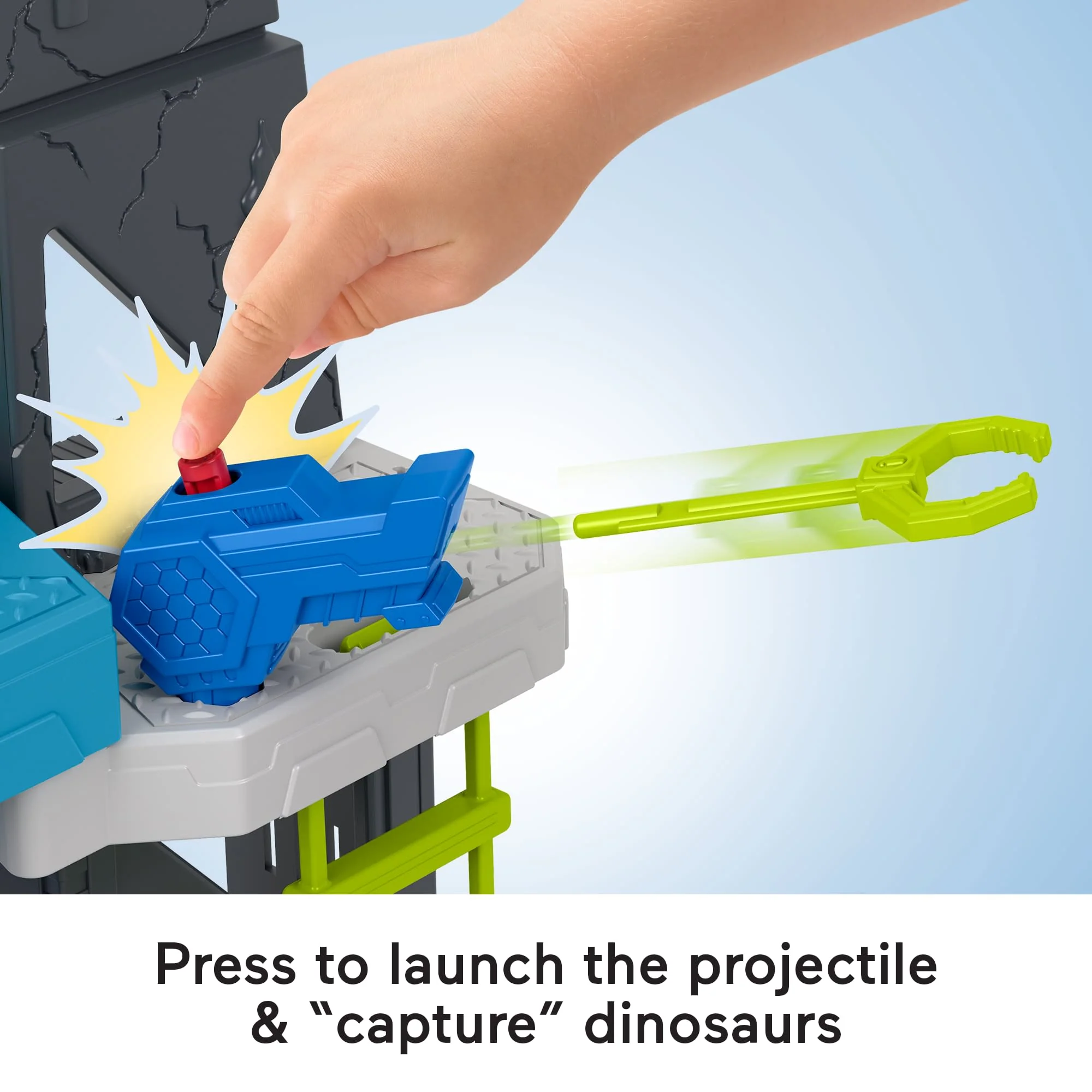 Imaginext Jurassic World Scan & Glow Dino Playset With Lights Sounds & Dinosaur Toys