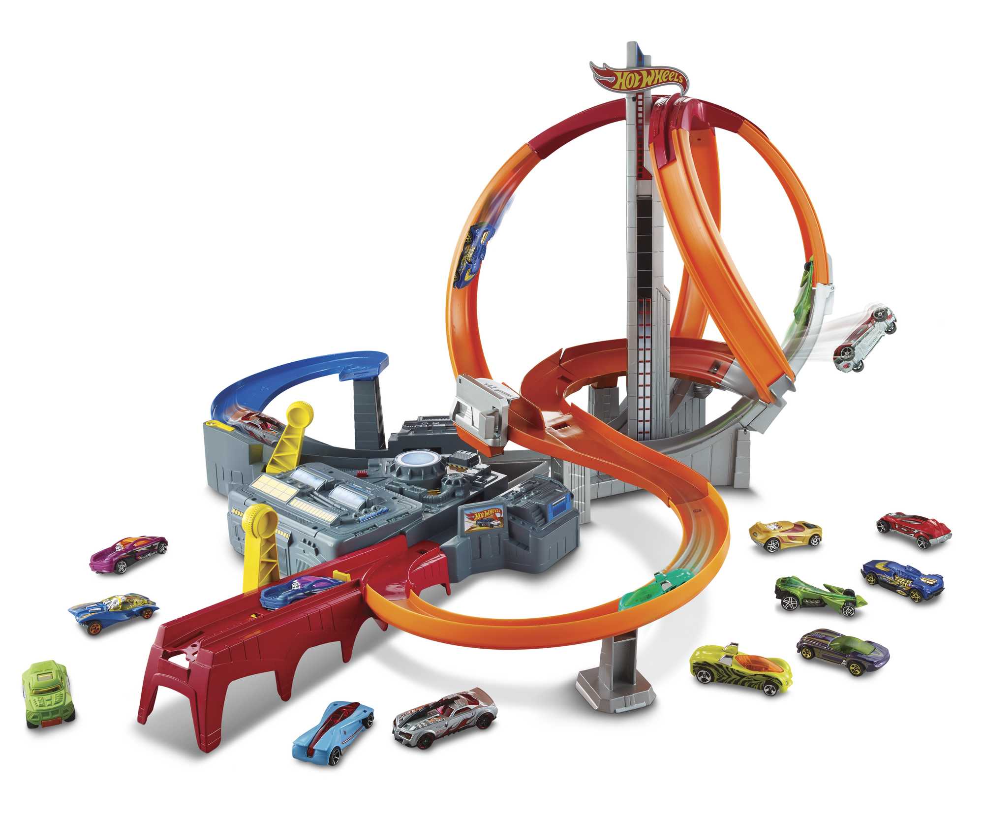 Hot Wheels Spin Storm Track Set