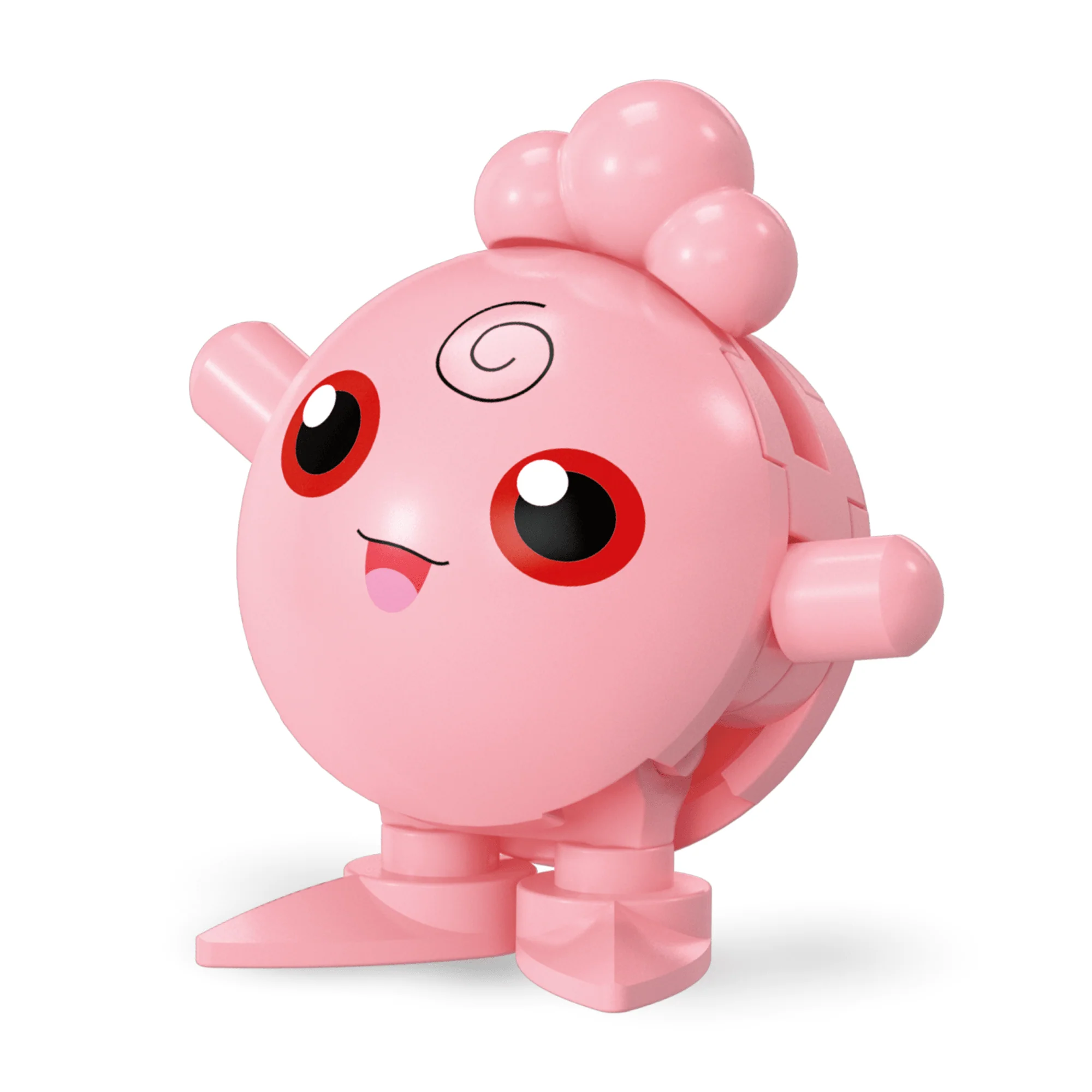 MEGA Pok��mon Igglybuff Building Toy Kit, Poseable Action Figure (18 Pieces) For Kids