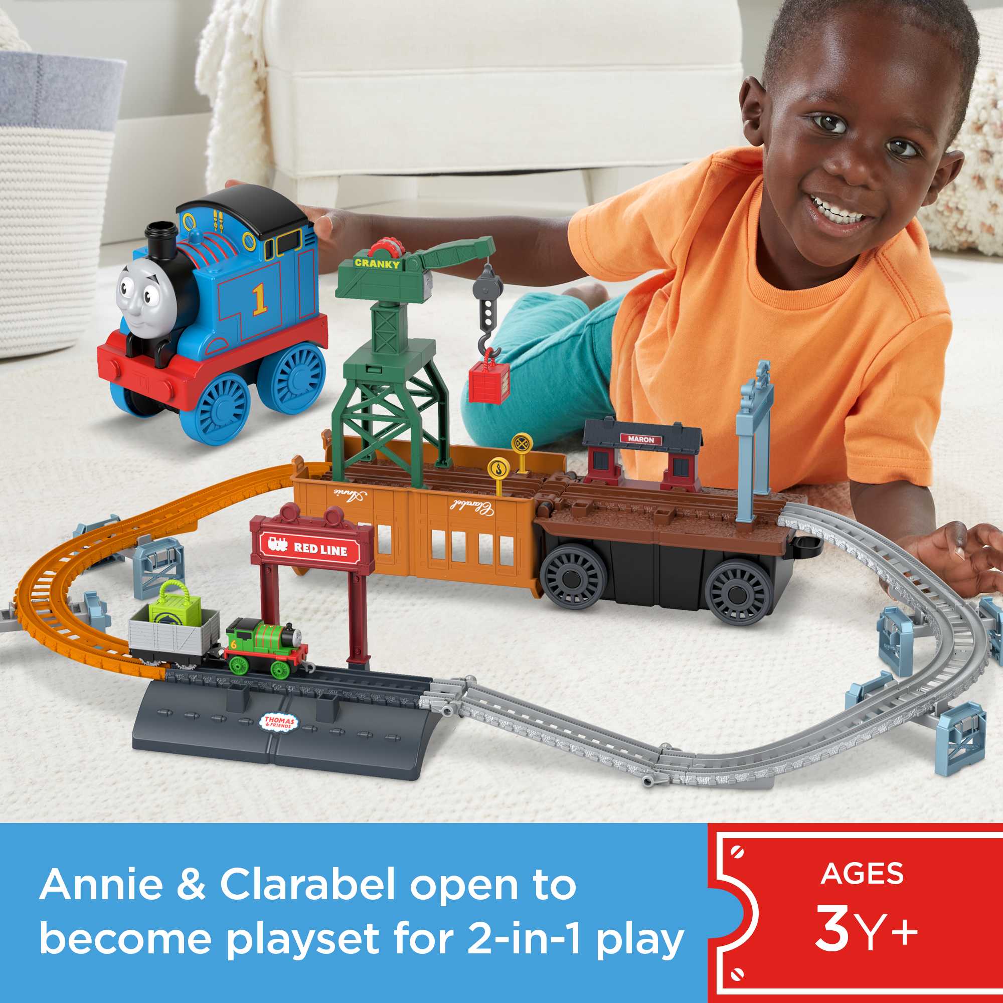 Thomas & Friends 2-In-1 Transforming Thomas Playset