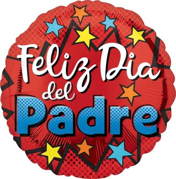 Anagram Feliz Dia Del Padre 17in Foil Balloon