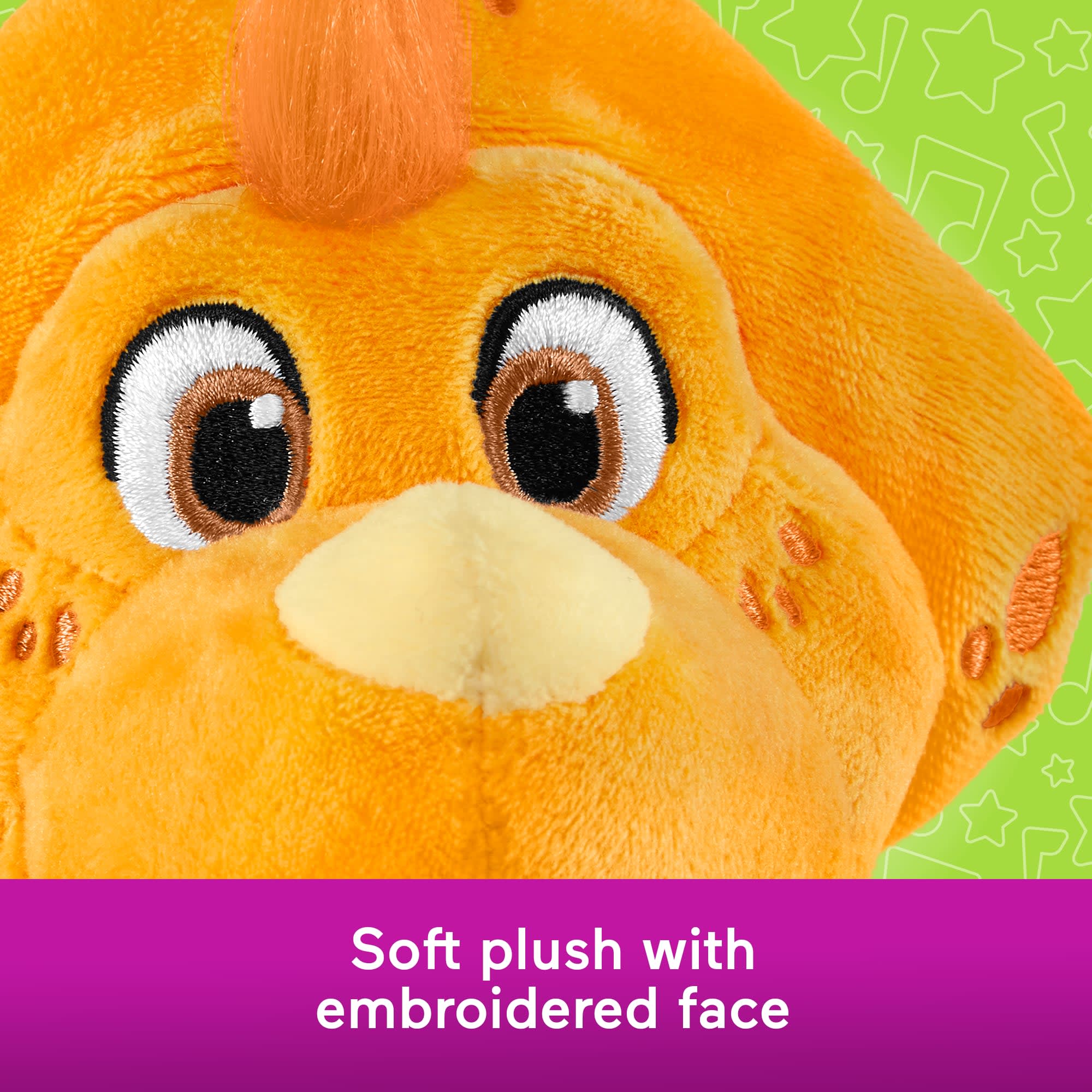 Fisher-Price Barney's World Plush Character Toy Collection For Toddlers & Kids, Styles May Vary