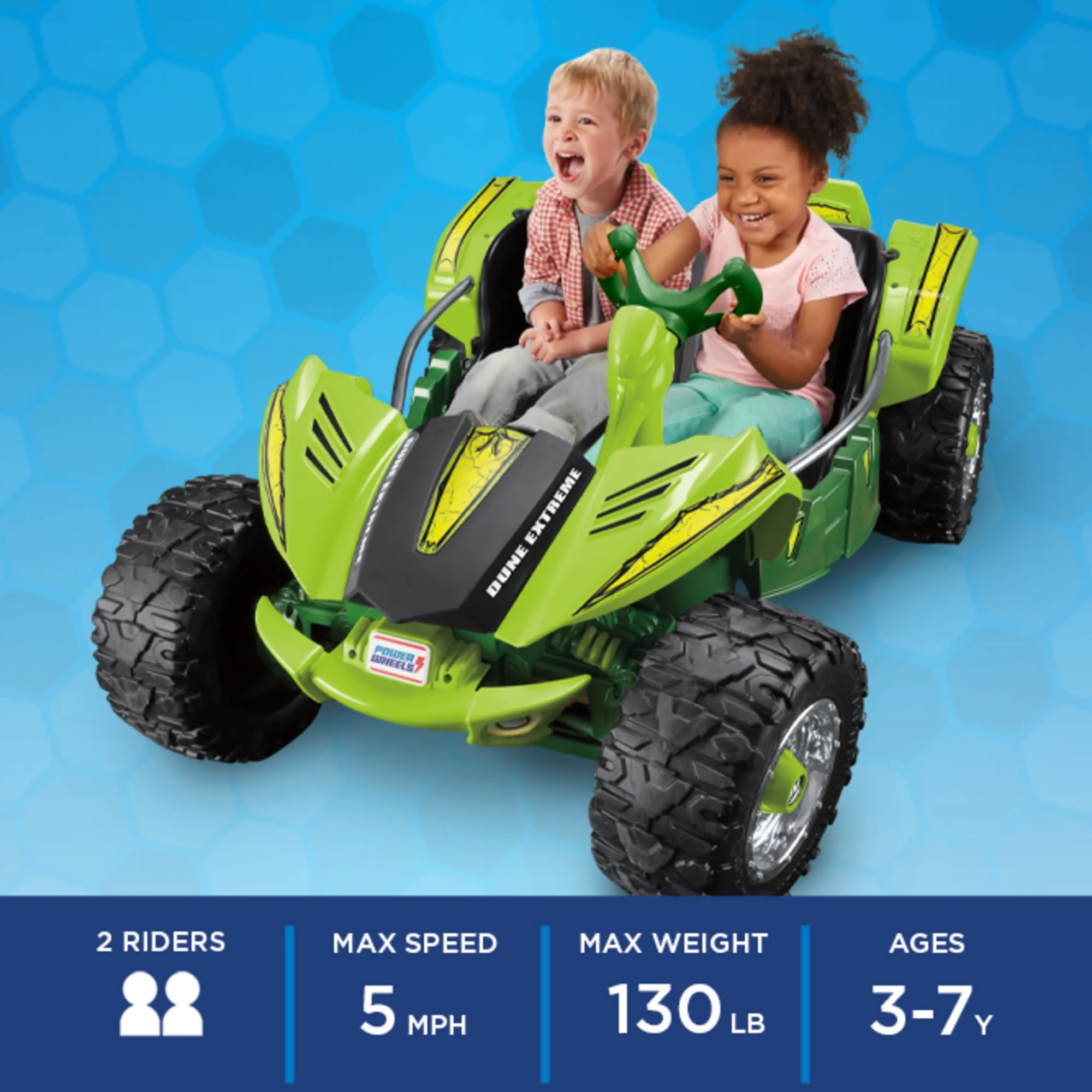 Power Wheels Dune Racer Extreme Ride-On Vehicle - Green