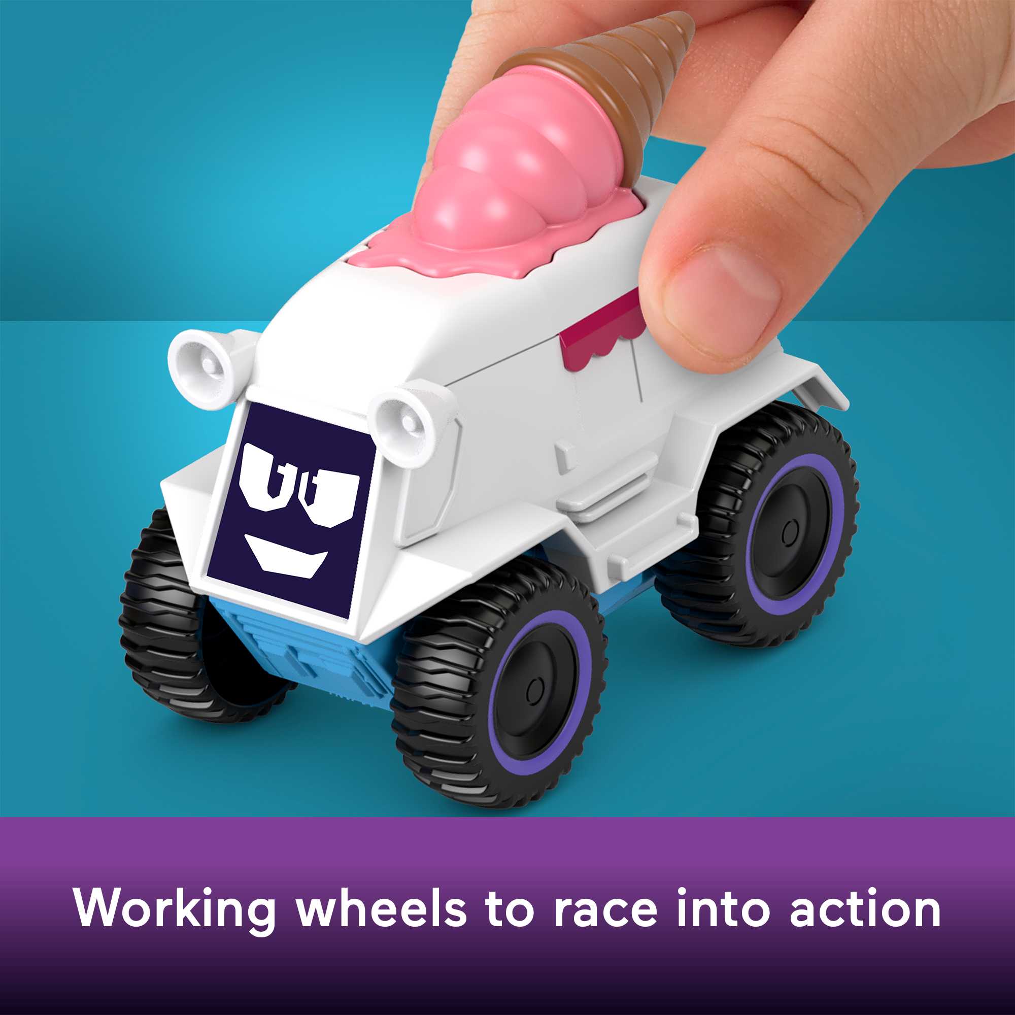 Fisher-Price DC Batwheels 1:55 Scale Vehicle Multipack, 5-Piece Diecast Toy Cars, Preschool Toys