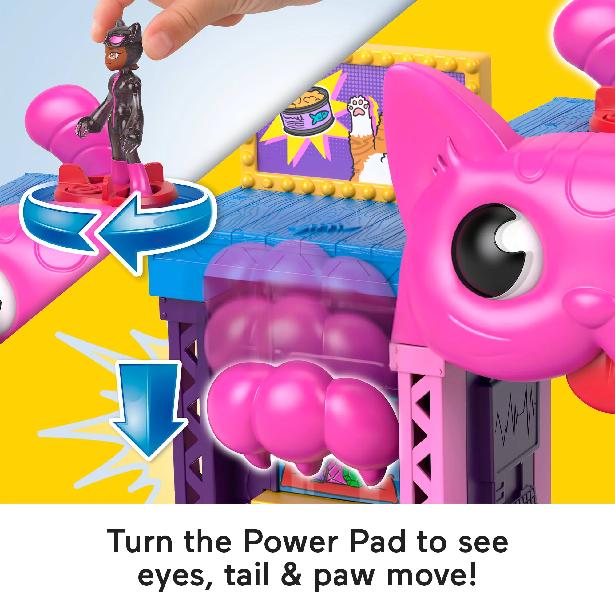 Imaginext DC Super Friends Catwoman Playhouse Playset With Figure & Accessories For Kids