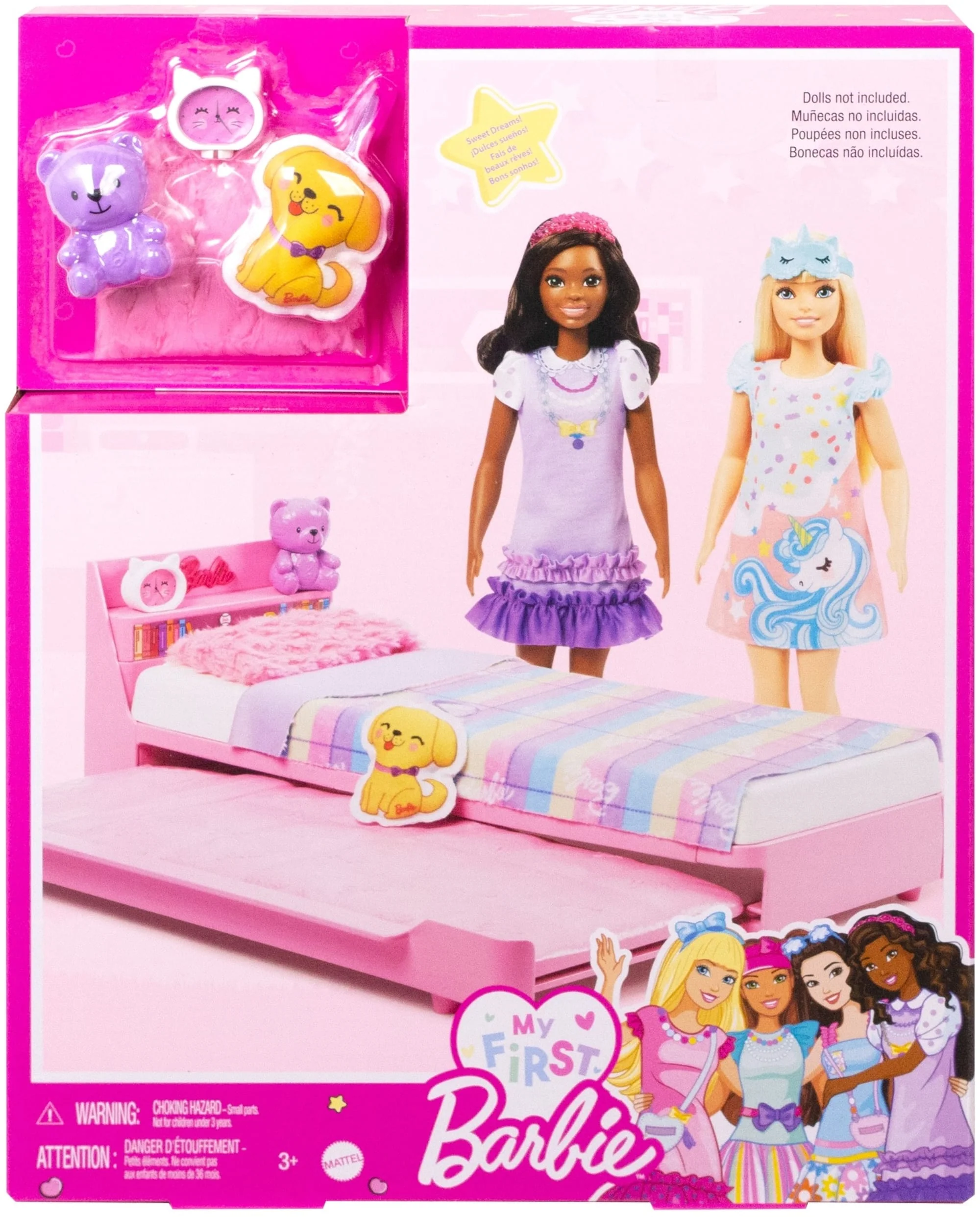 Barbie Furniture For Preschoolers, My First Barbie Bedtime Playset