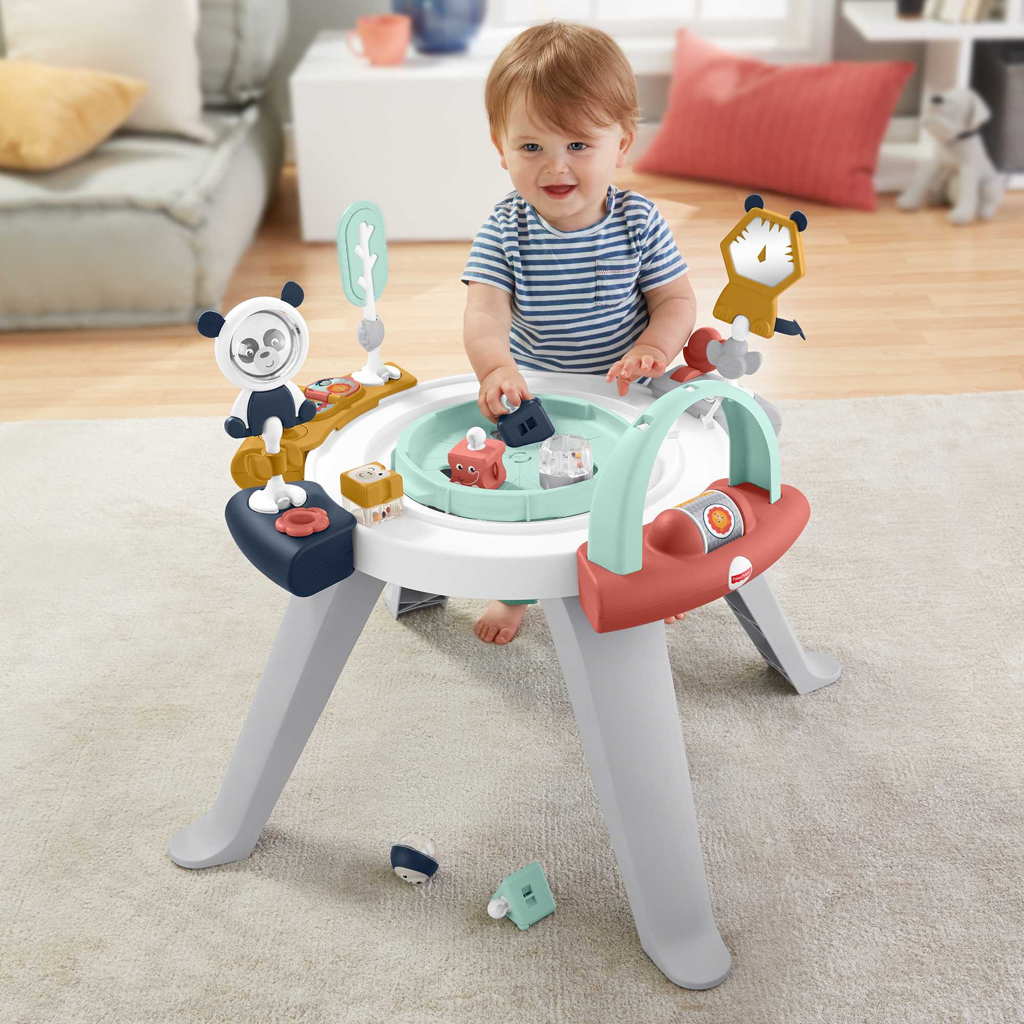 Fisher-Price 3-In-1 Spin & Sort Activity Center Baby Toy & Toddler Play Table