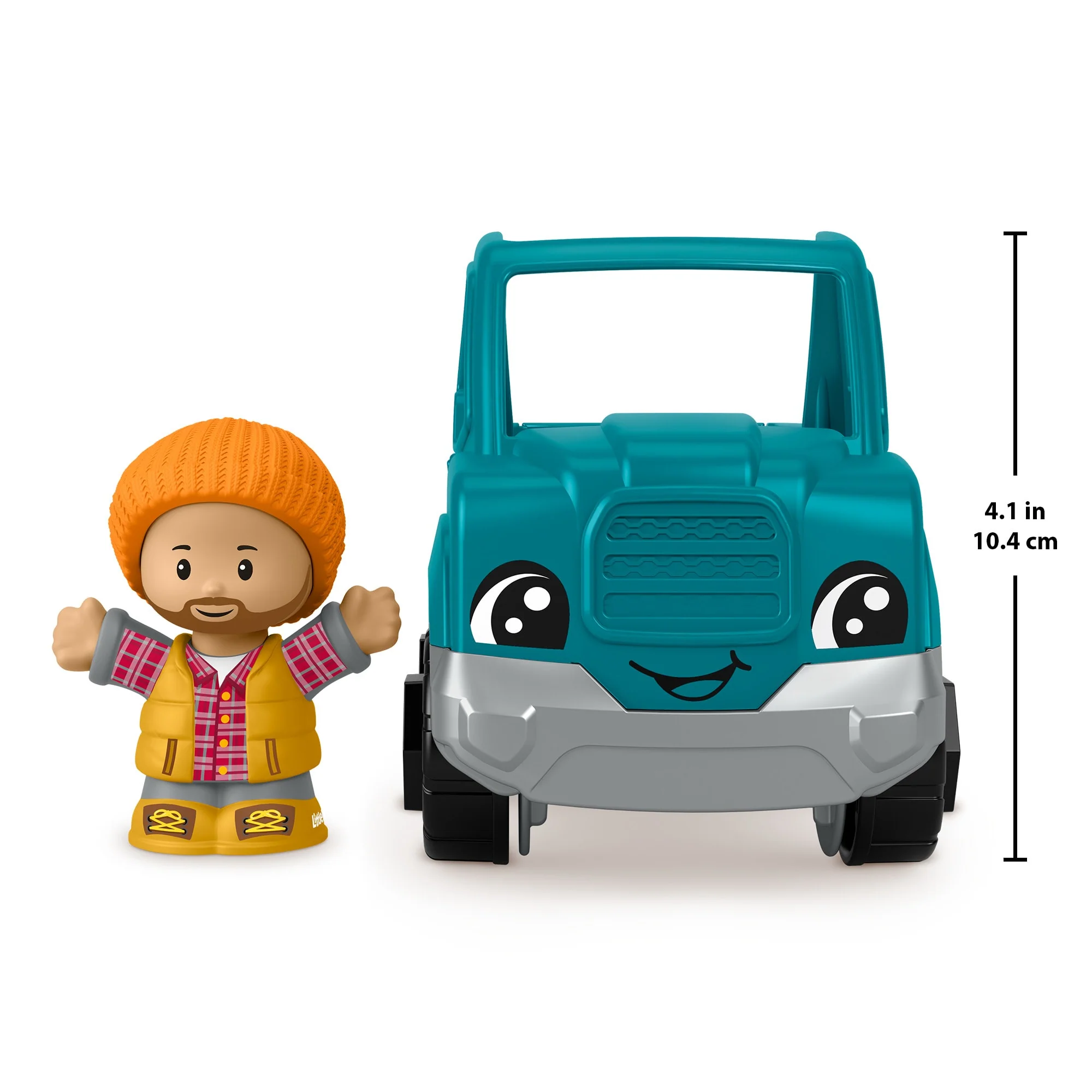 Fisher-Price Little People Pick-Up Truck Toy & Figure Set For Toddlers, 2 Pieces