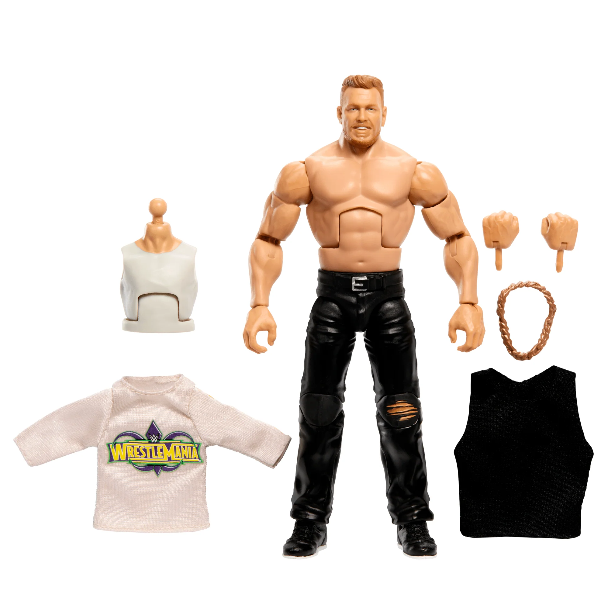Wwe Collection Elite Wrestlemania Figurine, Pi��ce Constr. Fig.