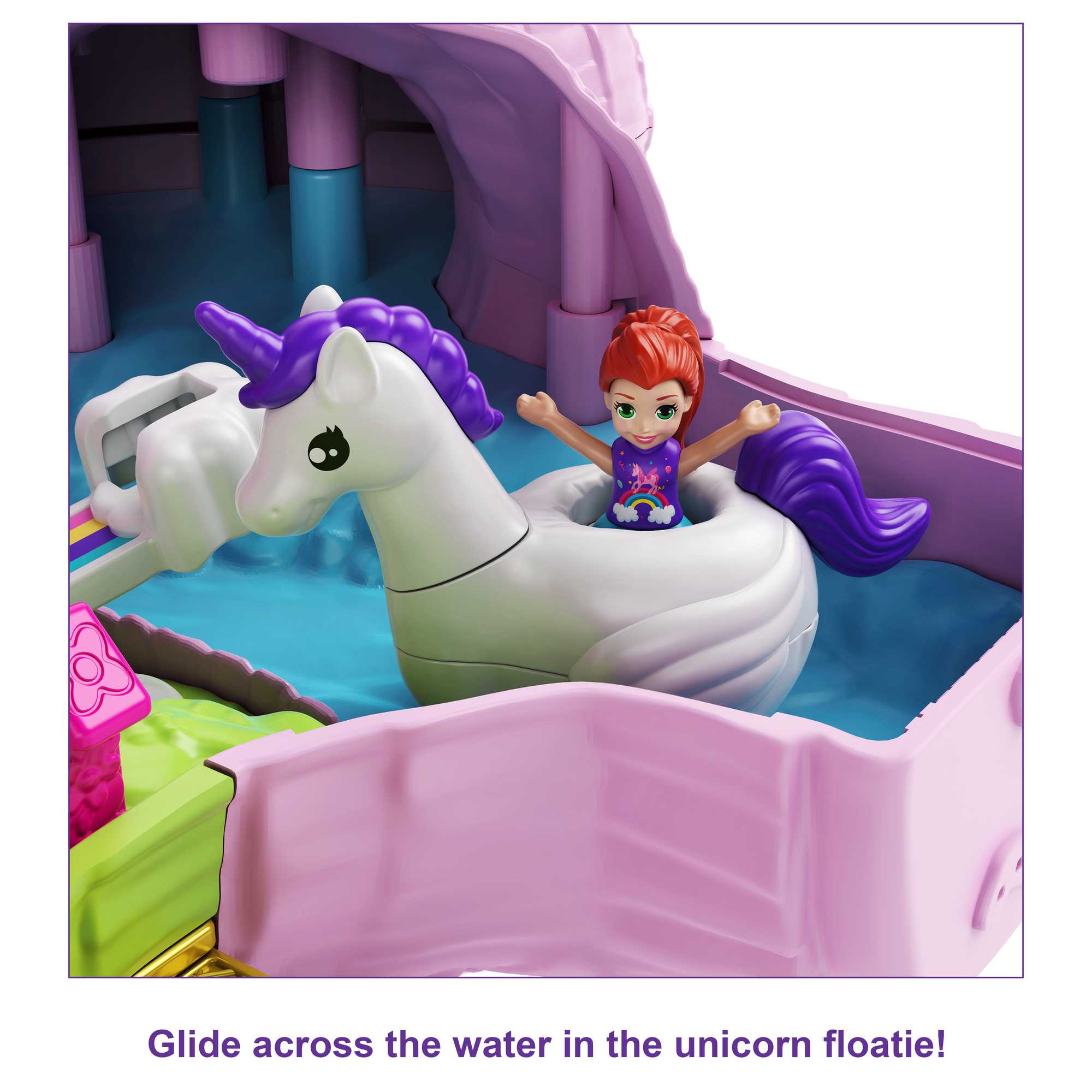 Polly Pocket Unicorn Party Playset
