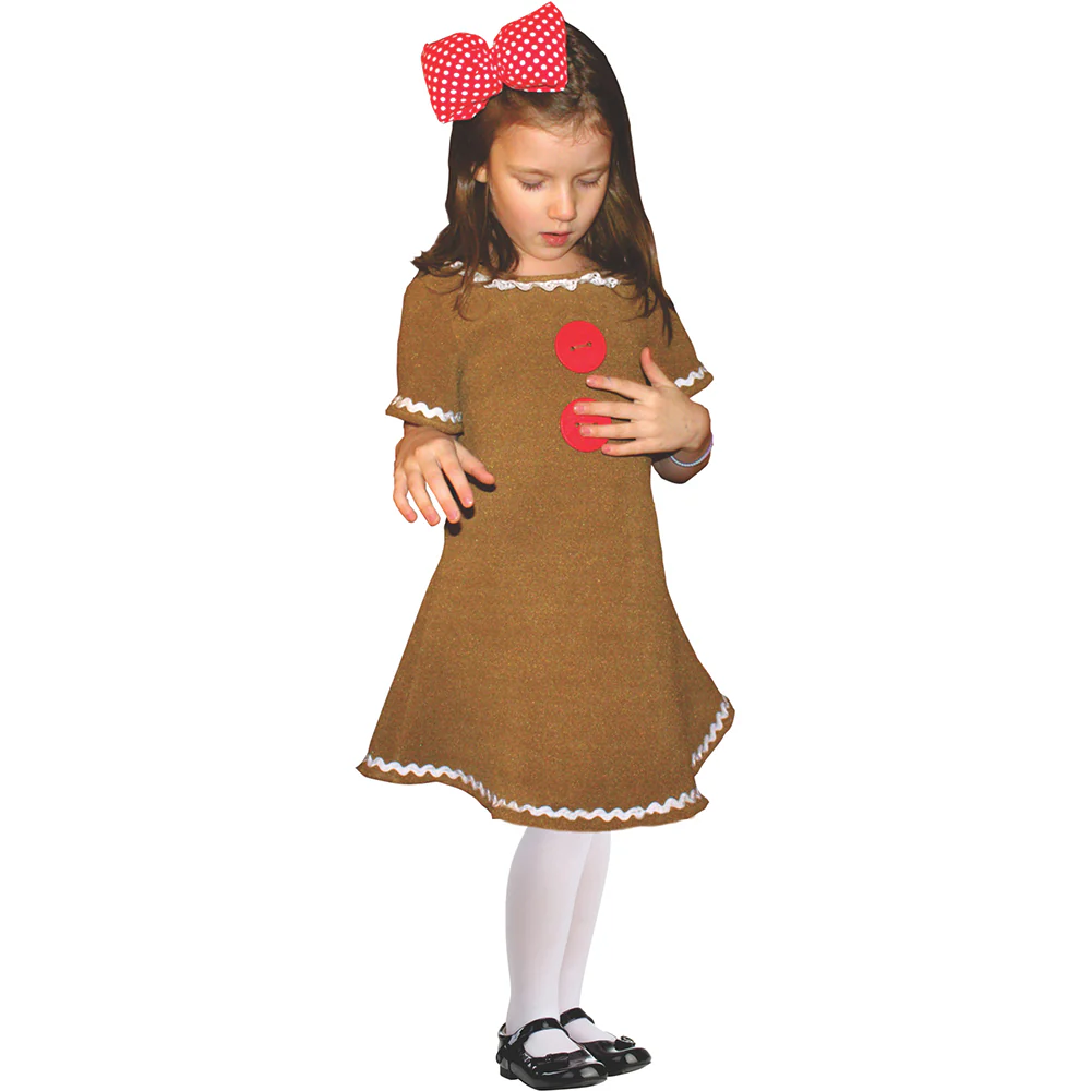 Gingerbread Costume For Girls