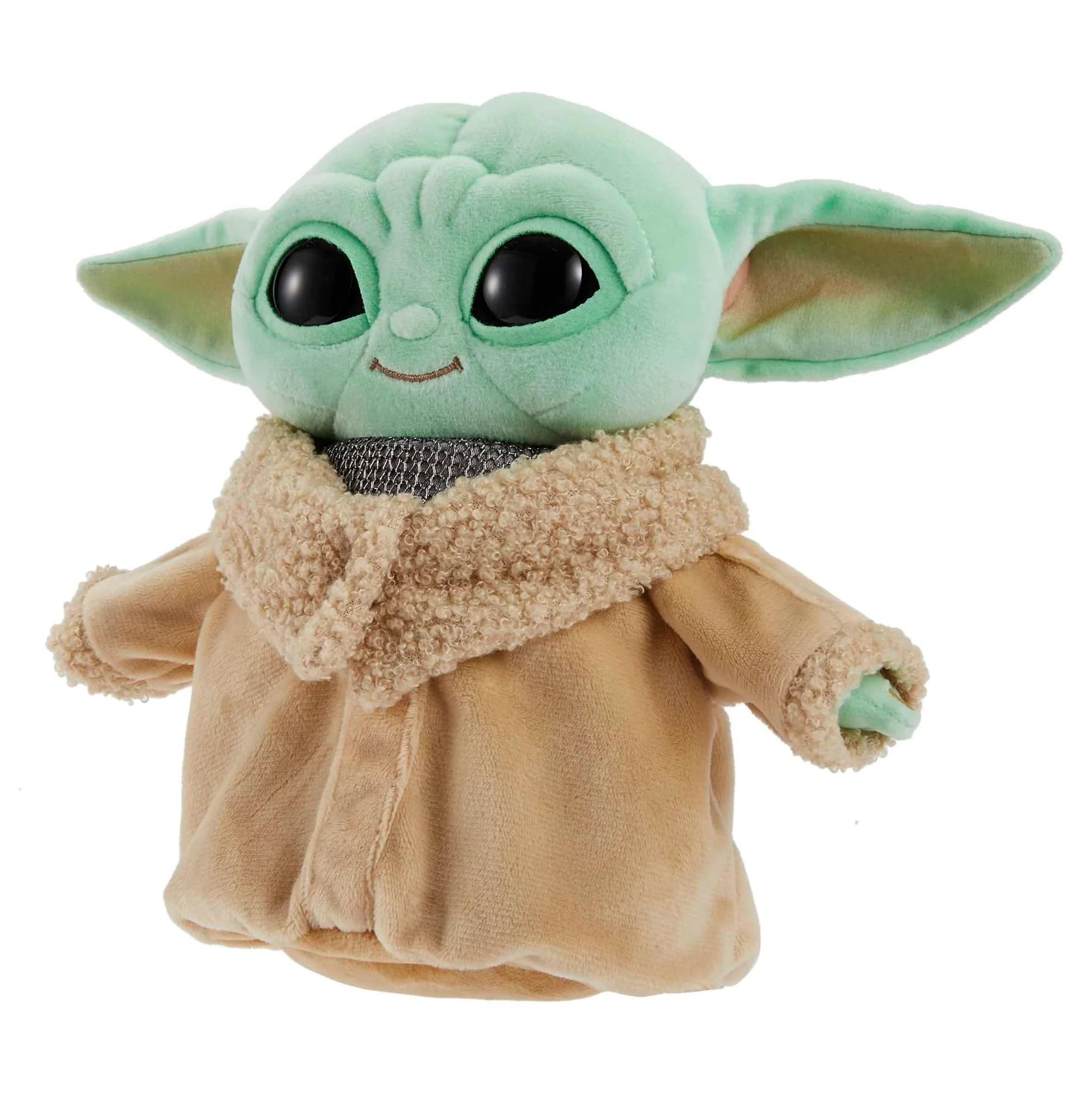 Star Wars Grogu Plush With Beskar Armor, Soft Travel Toys
