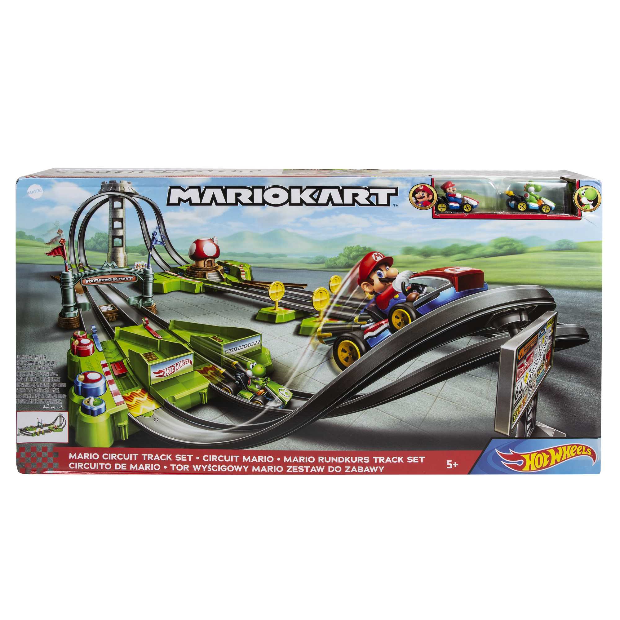 Hot Wheels Mario Kart Circuit Track Set