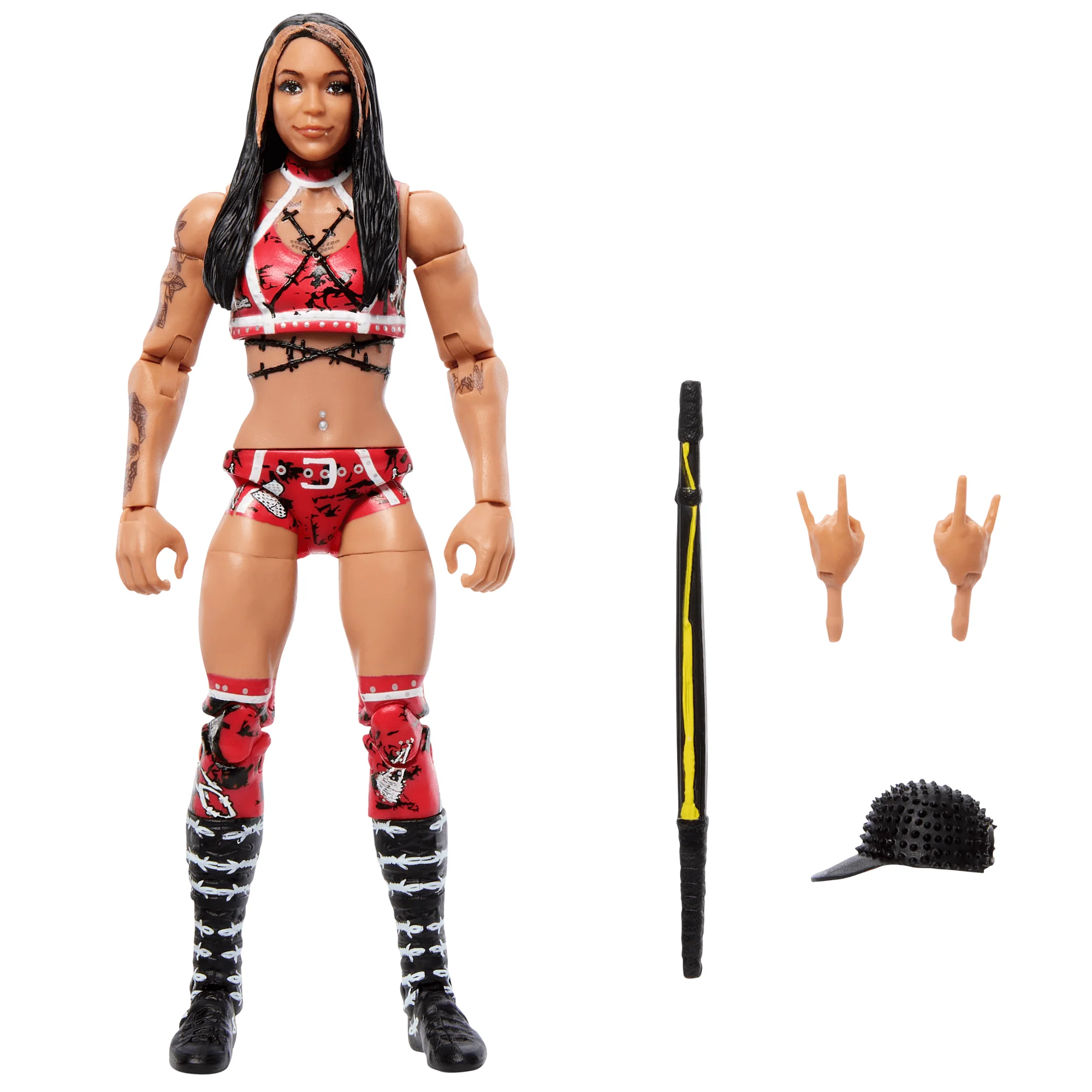 WWE Elite Cora Jade Action Figure, 6-inch Collectible Superstar With Articulation & Accessories