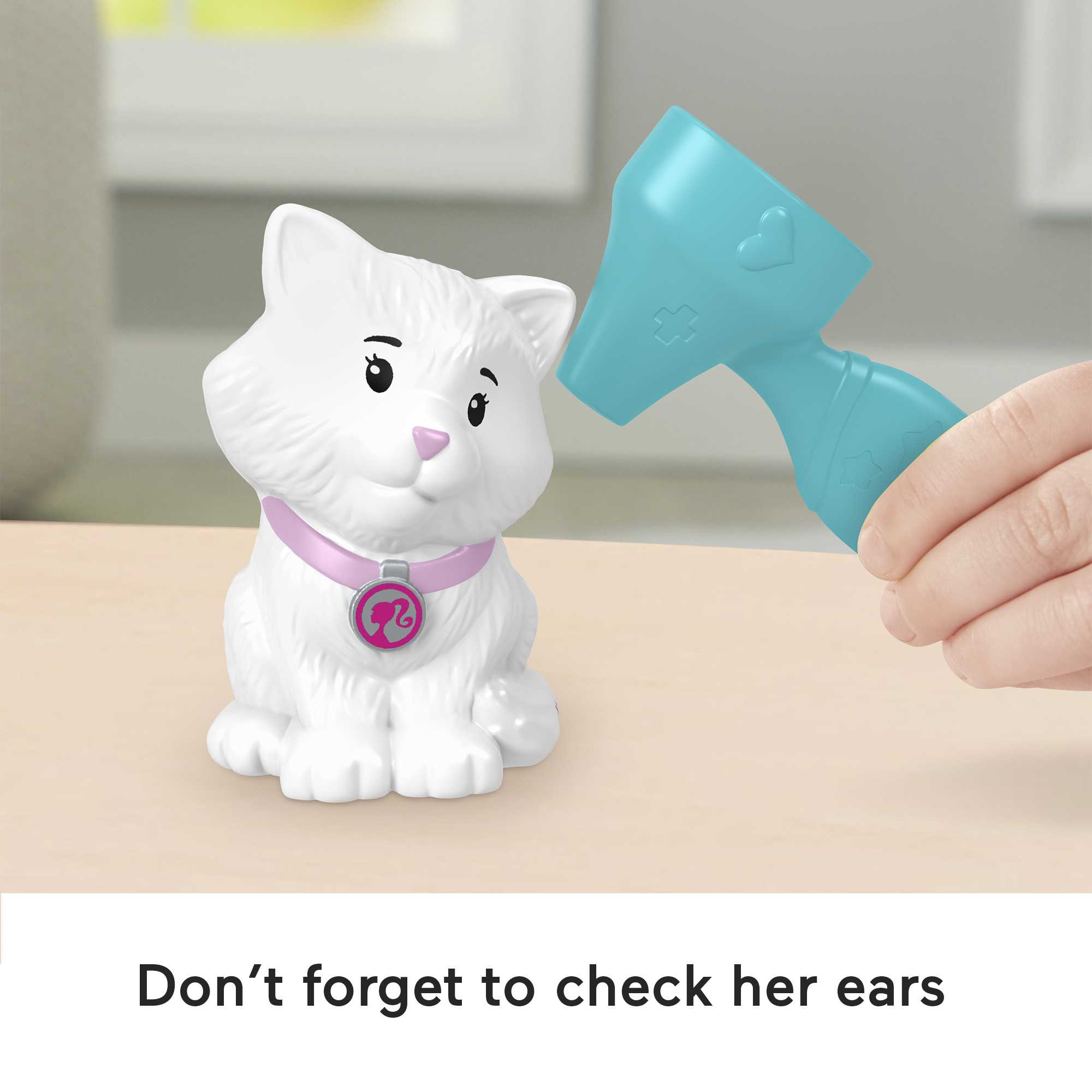 Fisher-Price Little People Barbie Veterinarian Playset For Toddlers And Preschool Kids, 5 Pieces