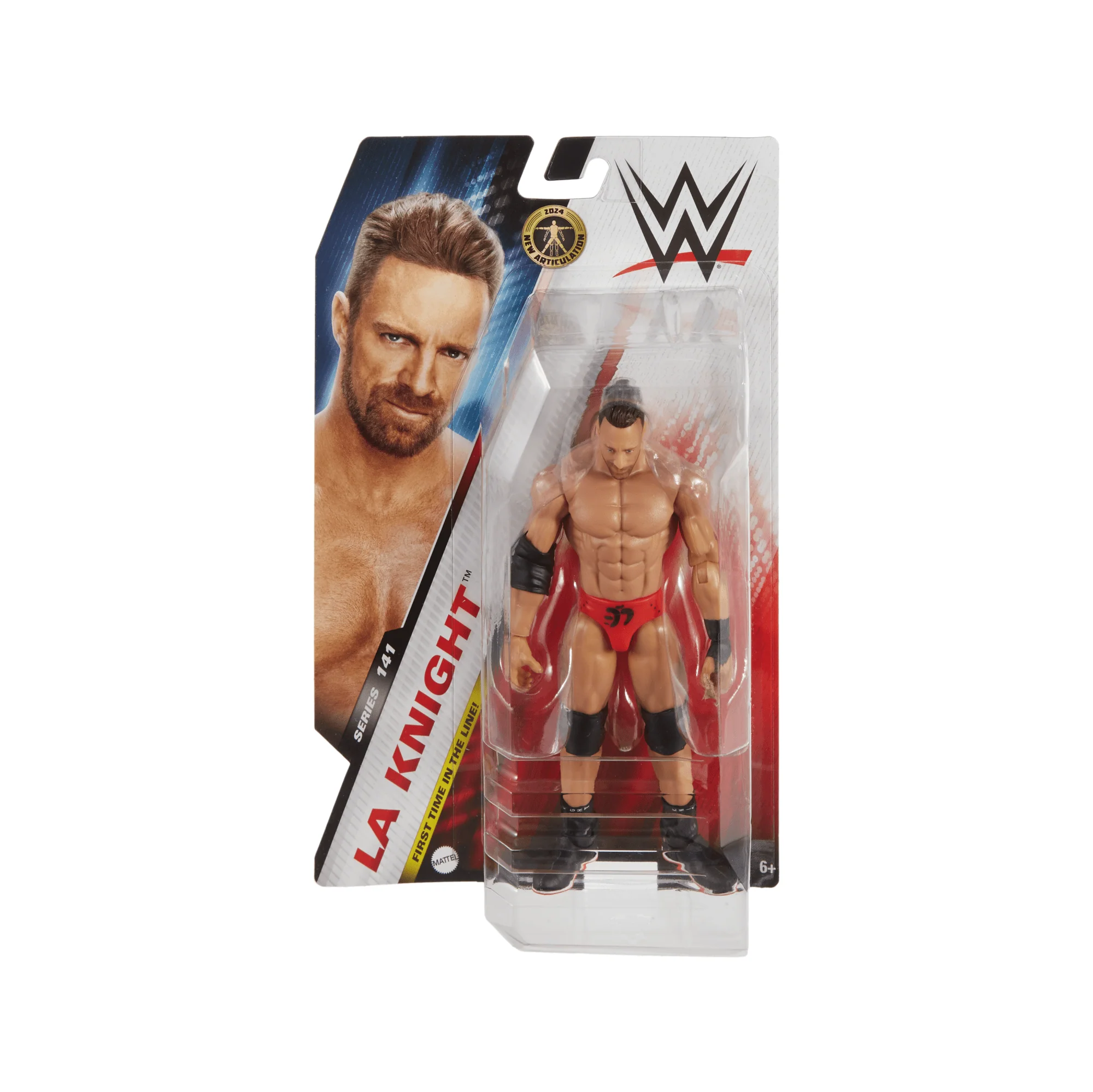 Wwe Figurine Articul��e 15,24Cm (6Po) La Knight, de Collection