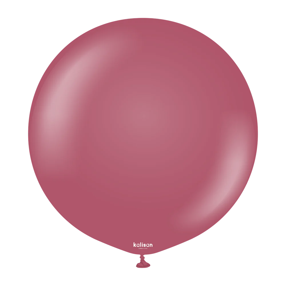 36 inch Kalisan Retro Wild Berry Latex Balloons 2ct