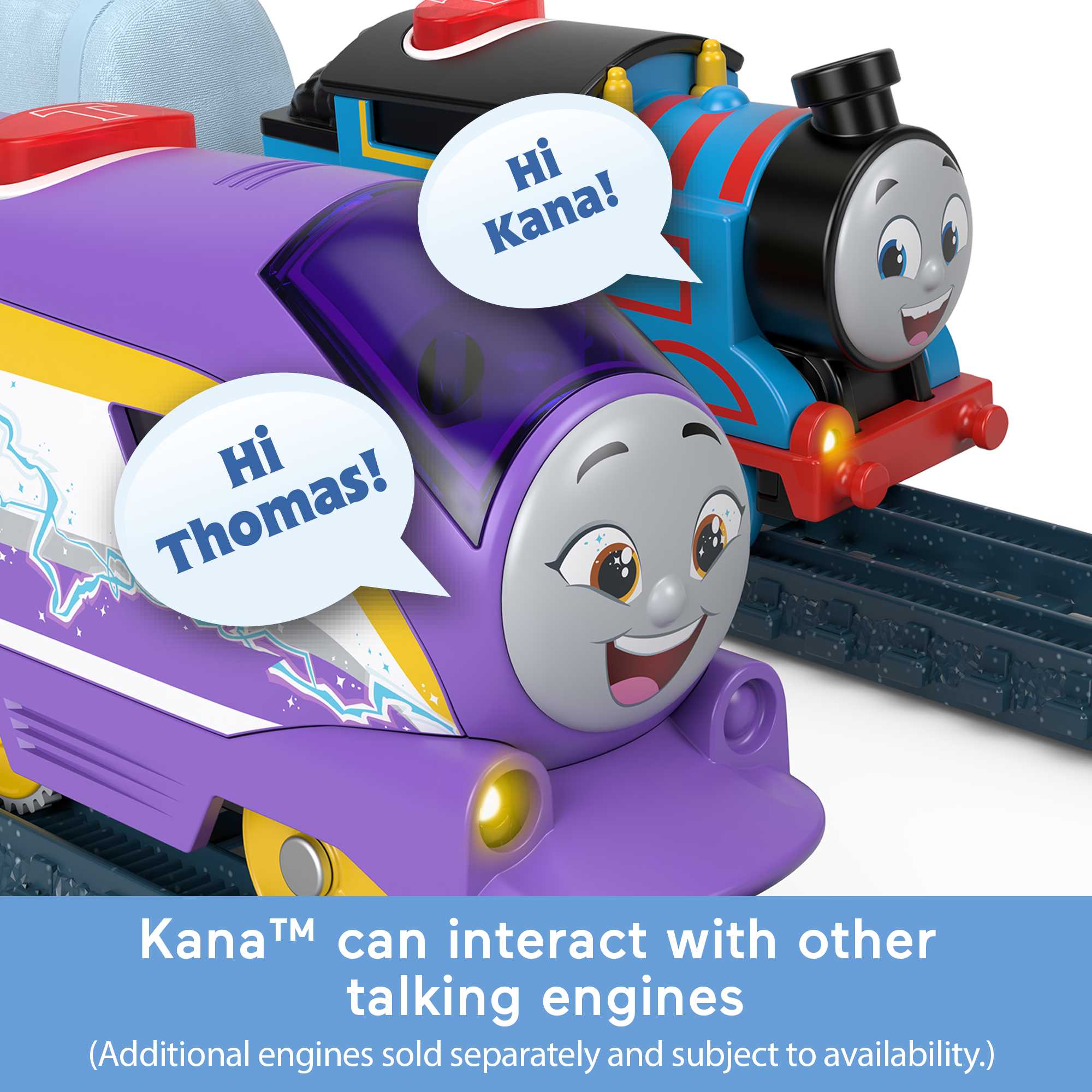 Thomas & Friends Talking Kana Toy Train, Motorized Engine With Phrases & Sounds