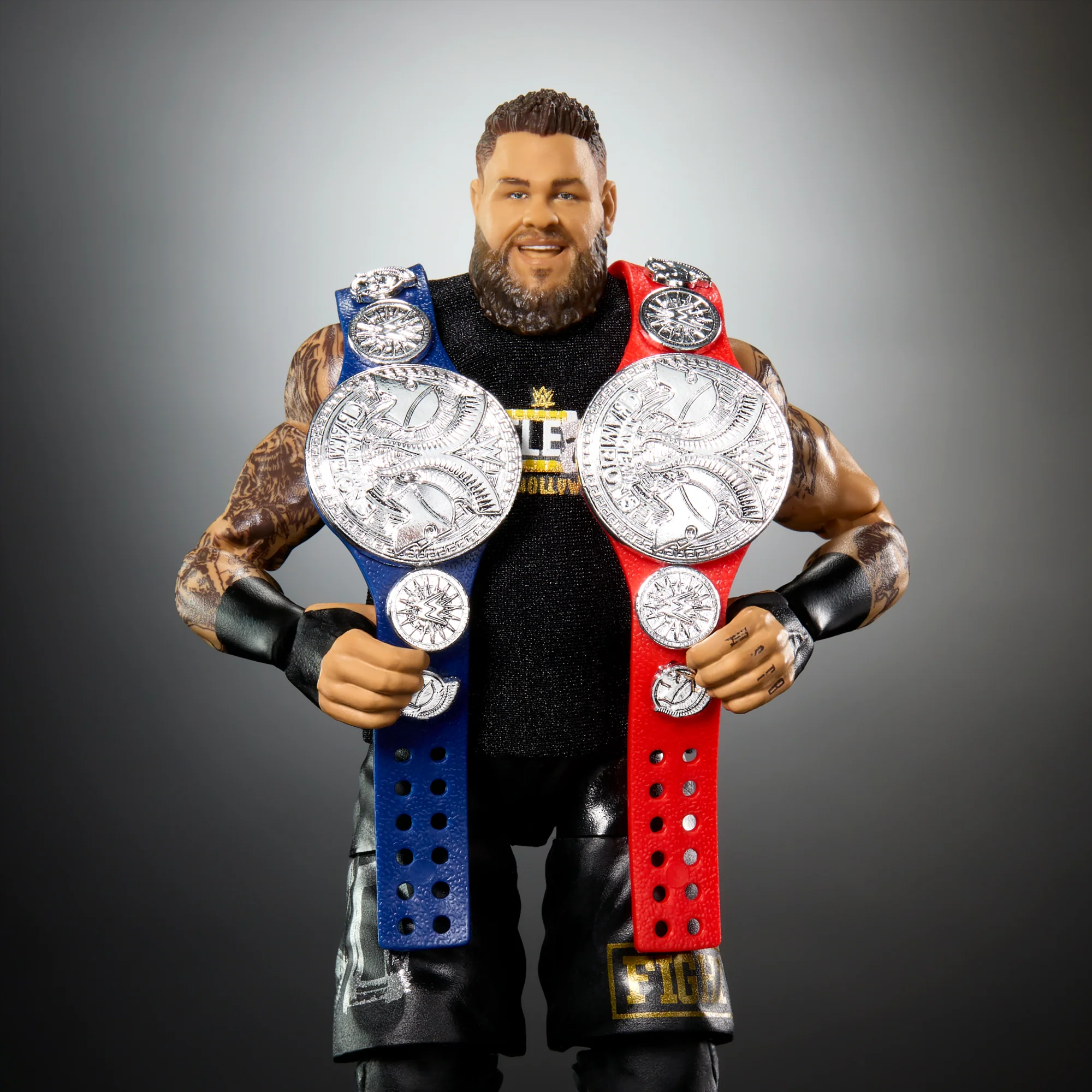 WWE Ultimate Edition Kevin Owens Action Figure & Accessories Set, 6-Inch Collectible, 30 Articulation Points