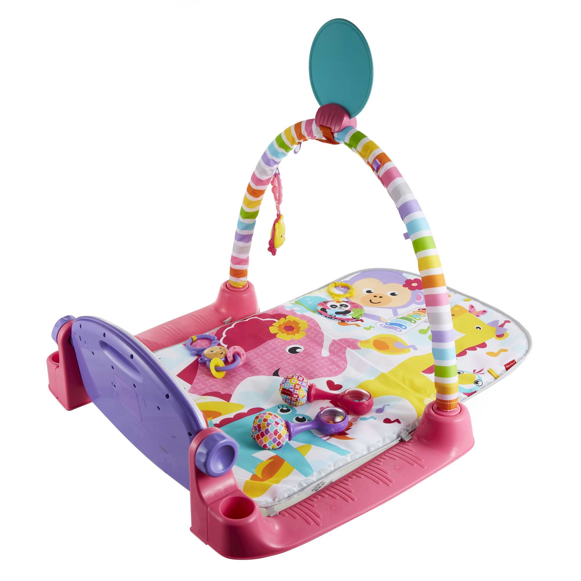 Deluxe Kick & Play Piano Gym & Maracas