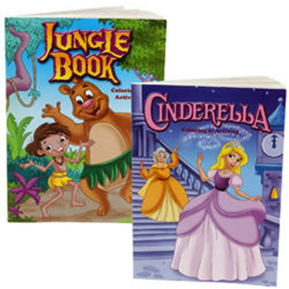 Cinderella - Jungle Coloring Book 96pg