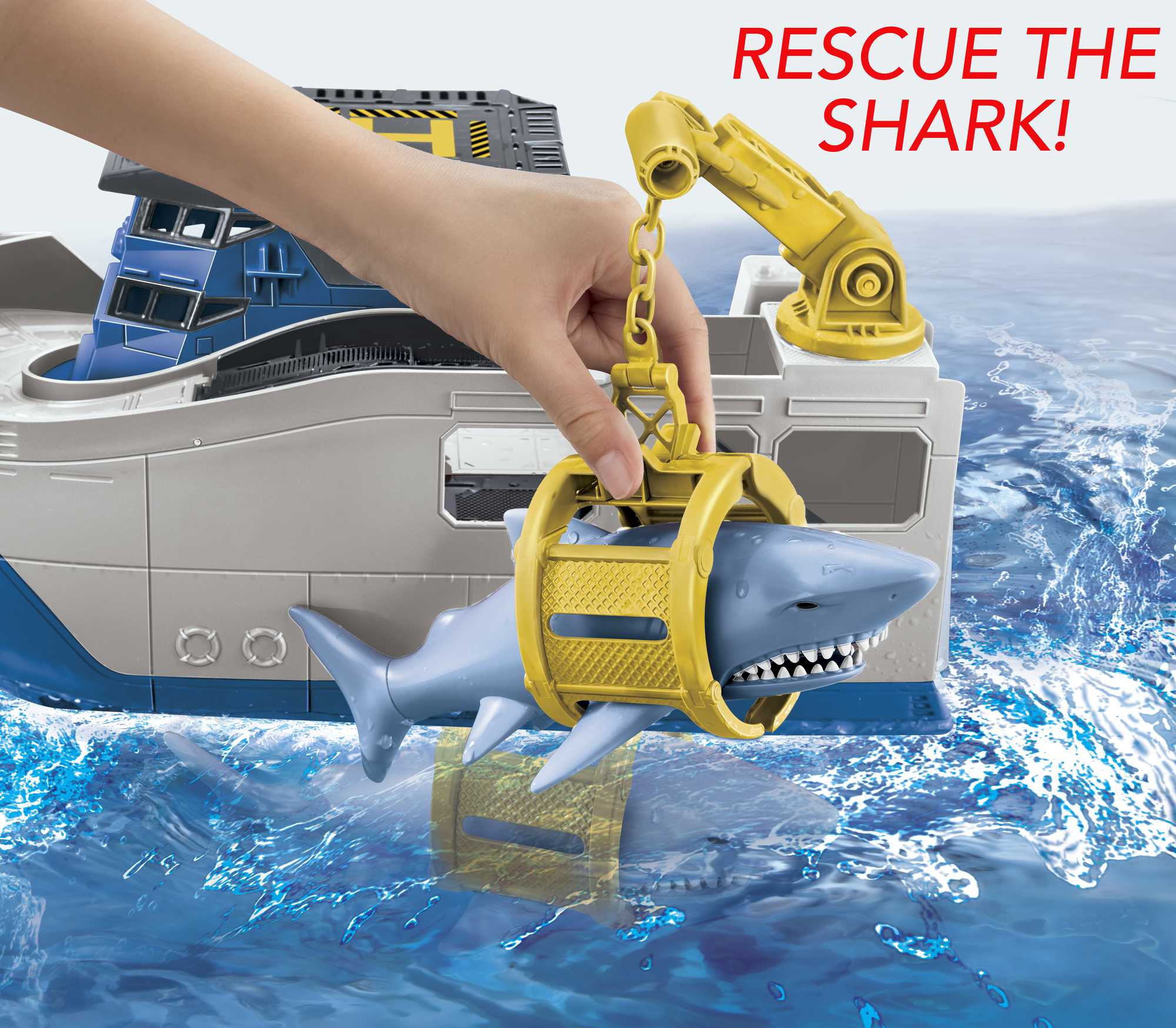 Matchbox Marine Rescue Shark Ship