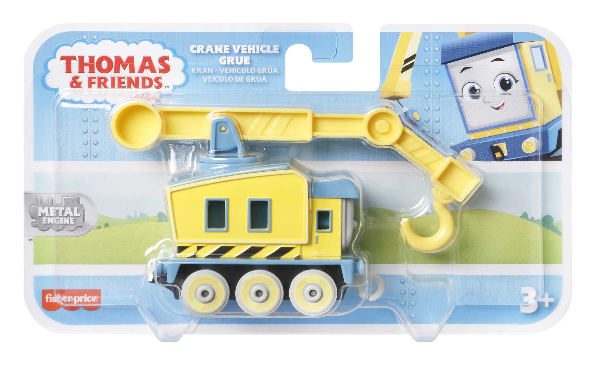 Thomas & Friends Carly The Crane Die-Cast Push-Along Vehicle