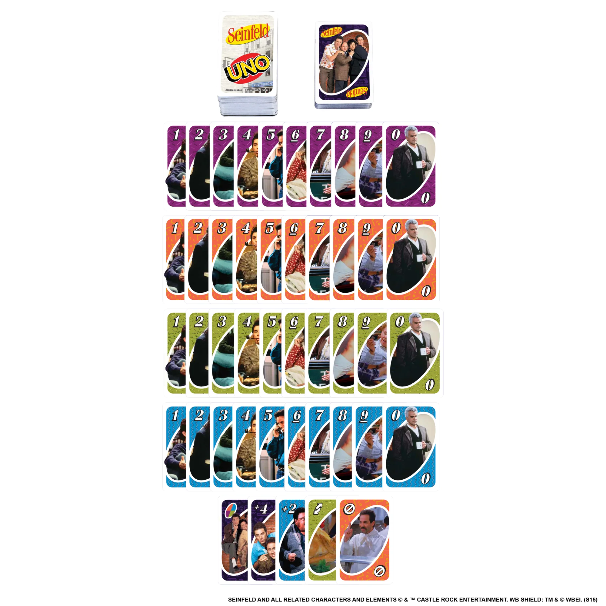 UNO Seinfeld Card Game