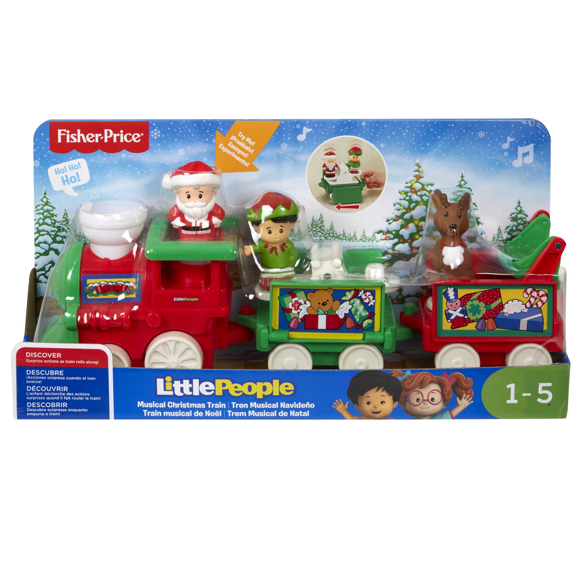 Little People Musical Christmas Train