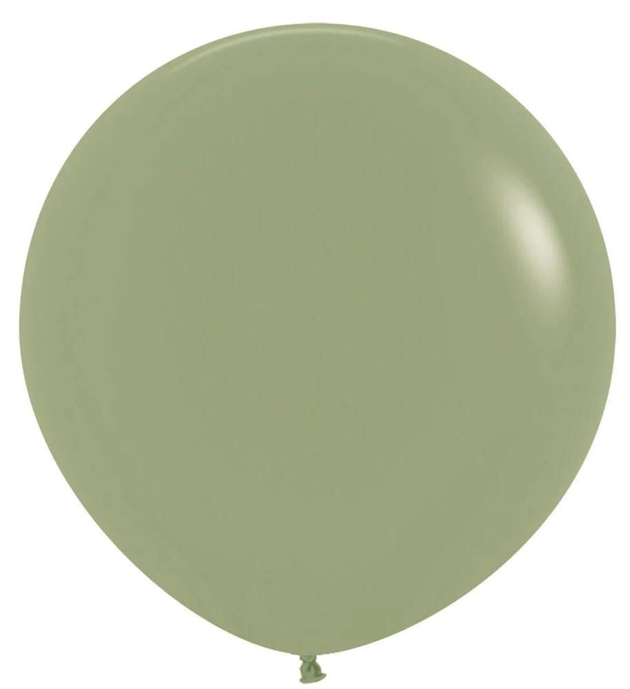 24 inch Sempertex Deluxe Eucalyptus Latex Balloons 10ct