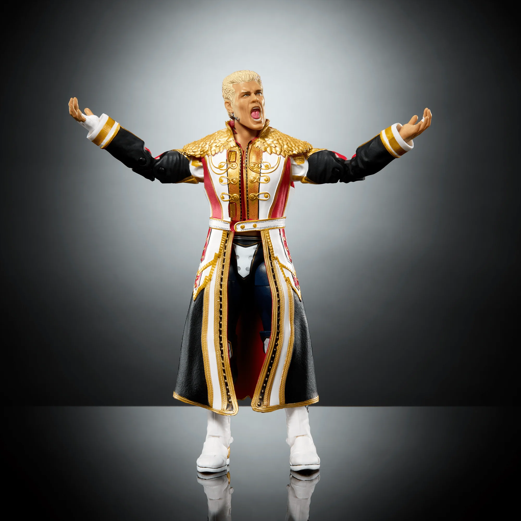 WWE Ultimate Edition Charlotte Flair Action Figure & Accessories Set, 6-Inch Collectible, 30 Articulation Points
