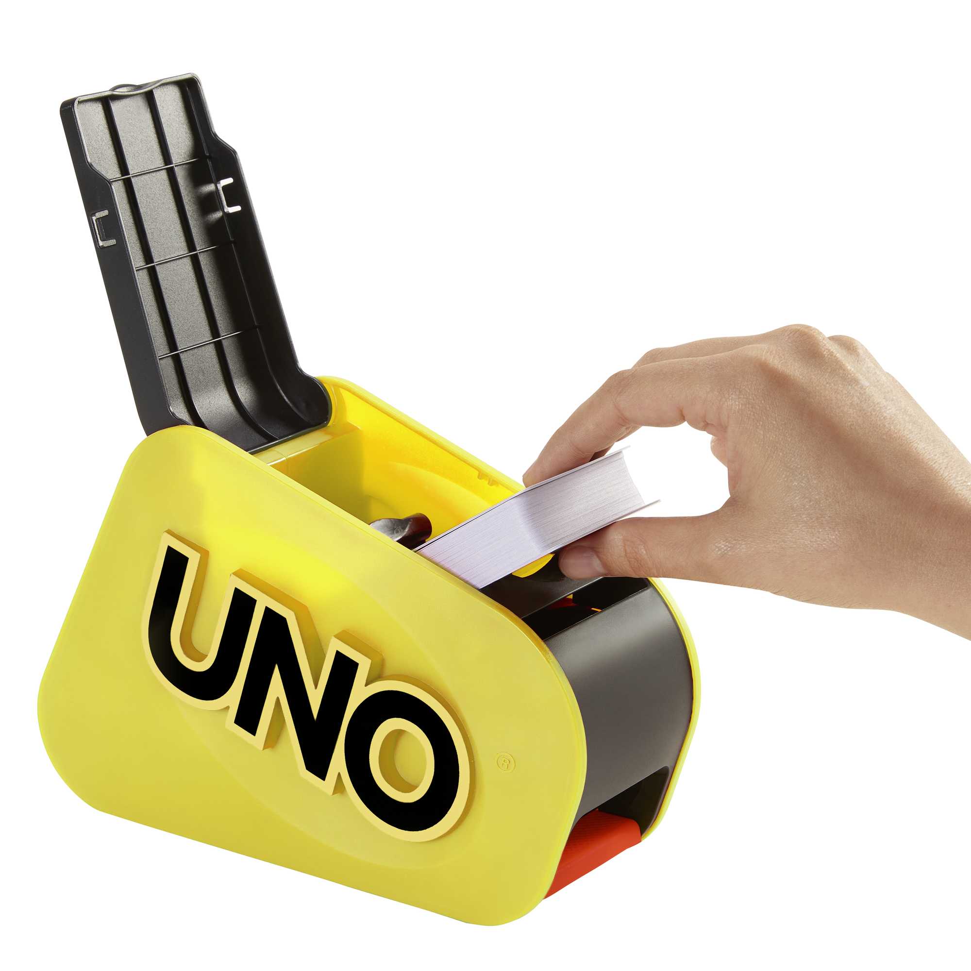 UNO Attack MEGA Hit Card Game For Kids, Adults And Family Night, Card Blaster