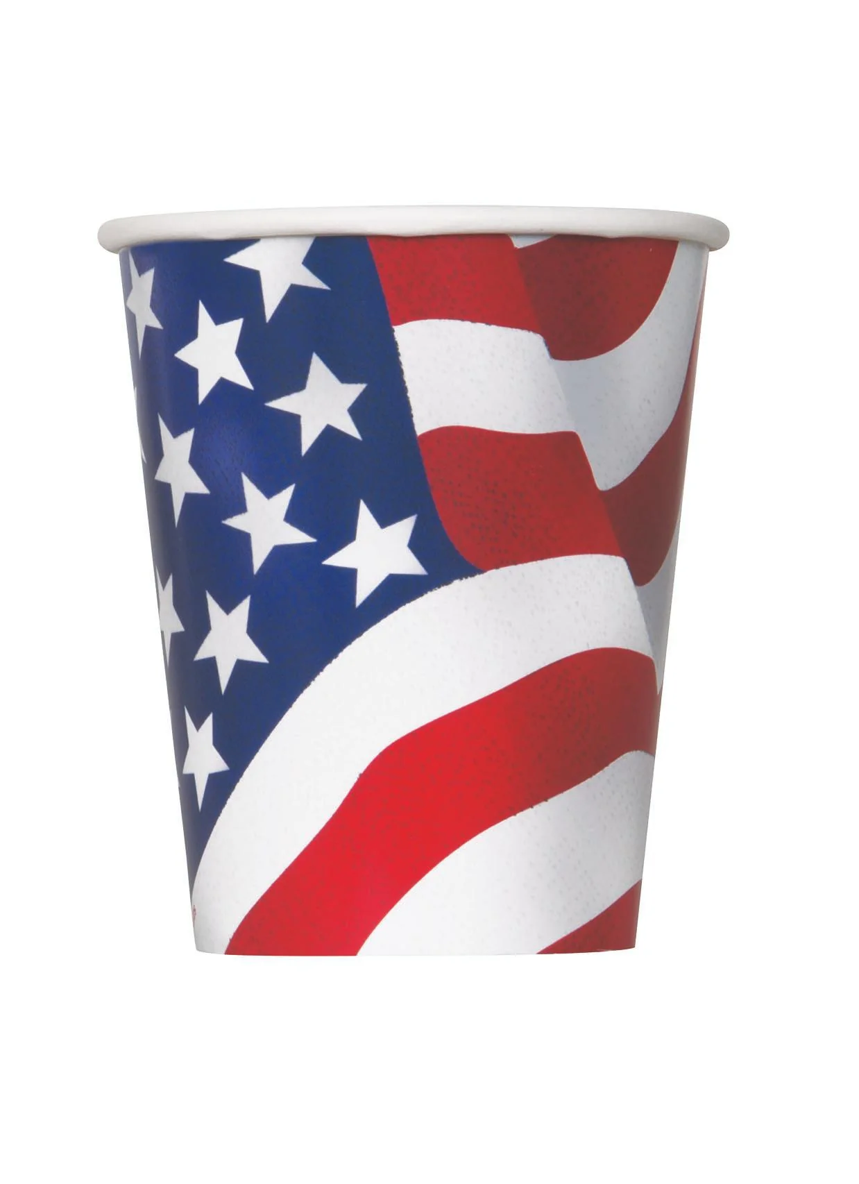 9 Oz. USA Flag Paper Cups | 8 Count