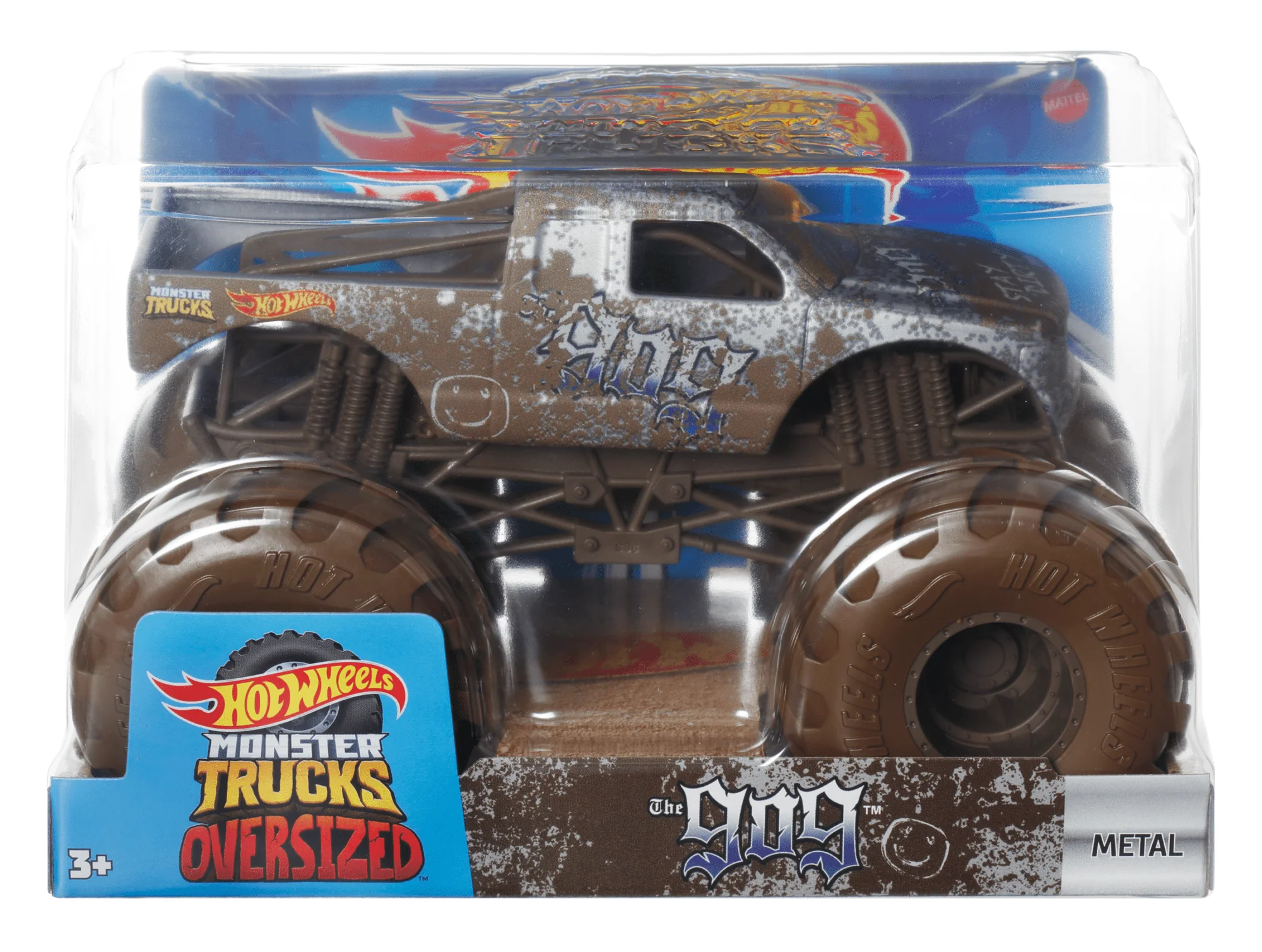 Hot Wheels Monster Trucks Ve��culo de Brinquedo The 909 Escala 1:24