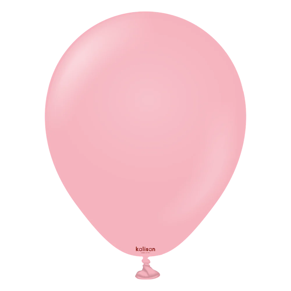 5 inch Kalisan Standard Flamingo Pink Latex Balloons 100ct
