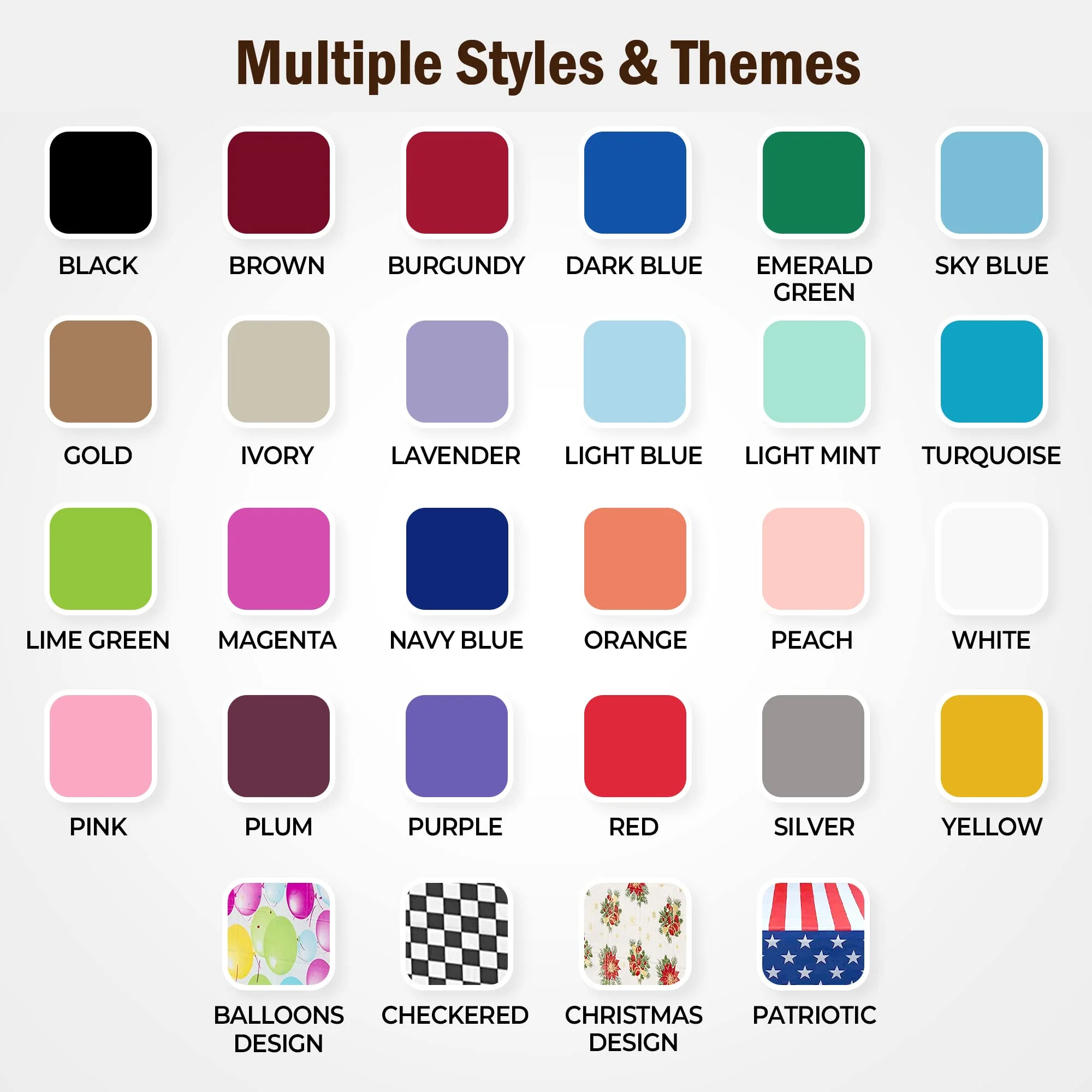 Premium Round Hot Pink Table Cover