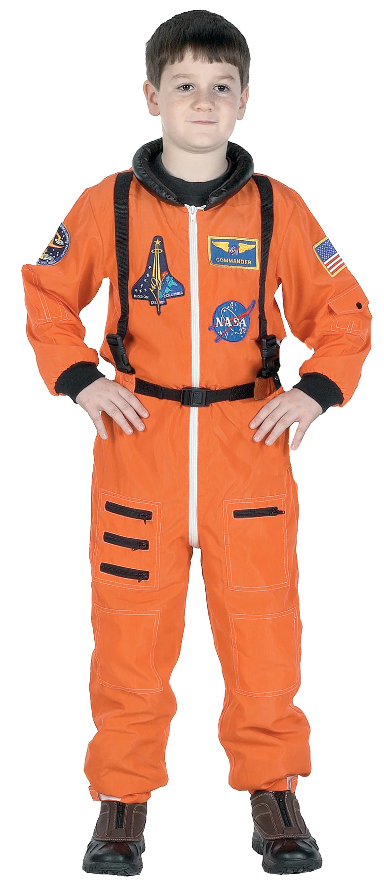 Astronaut Costume Orange Suit