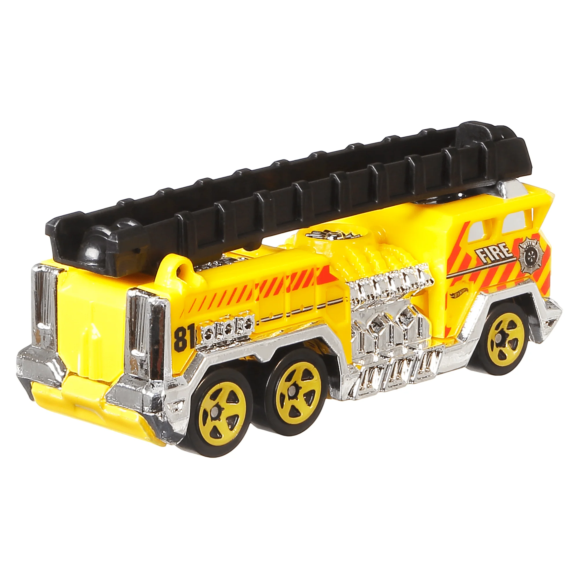 Hot Wheels Monster Trucks Veh��culo de Juguete Cami��n 5 Alarm + Auto 5 Alarm
