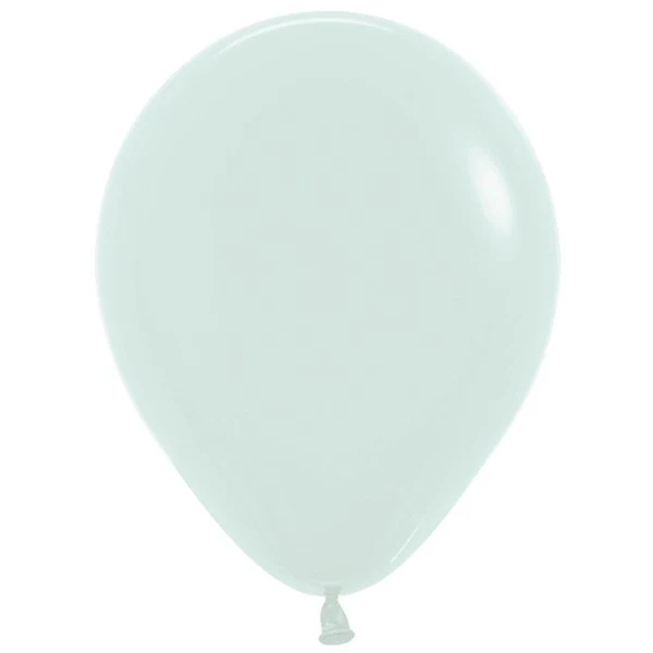 Sempertex Pastel Matte 24in Green Latex Balloon 3ct