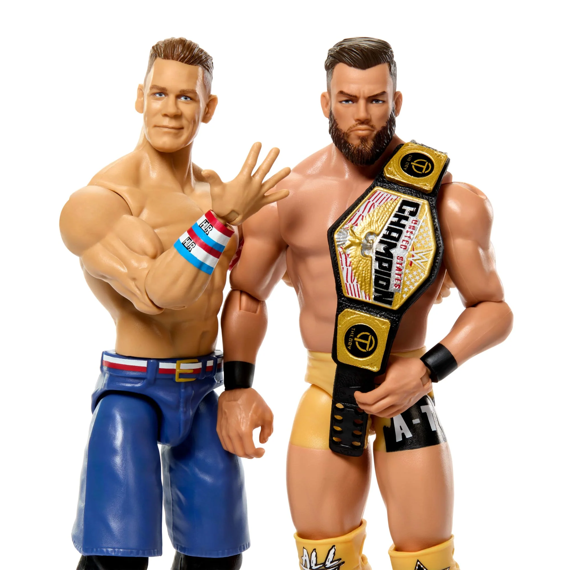 WWE Championship Showdown John Cena vs Austin Theory 2-Pack Action Figures & Accessory