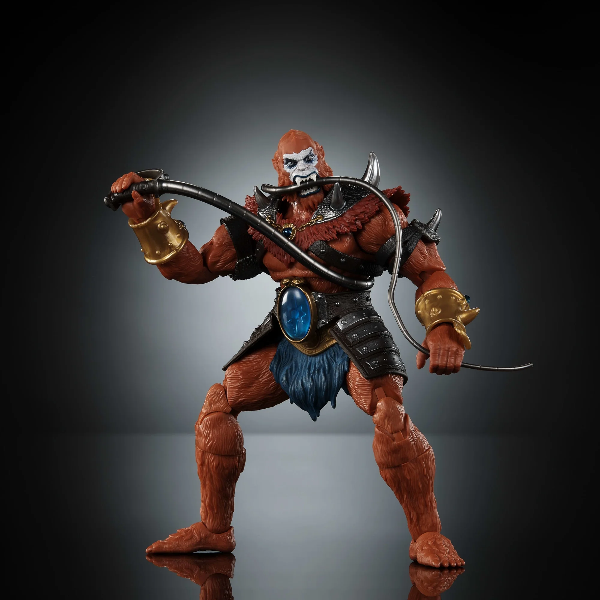Masters Of The Universe Masterverse New Eternia Beast Man Action Figure, MOTU Toy, 30 Articulations
