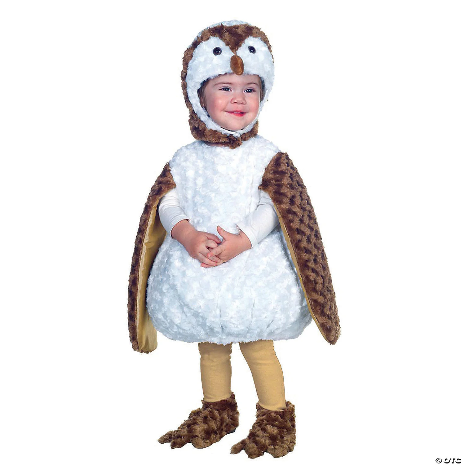 Toddler White Barn Owl Costume - 2T-4T