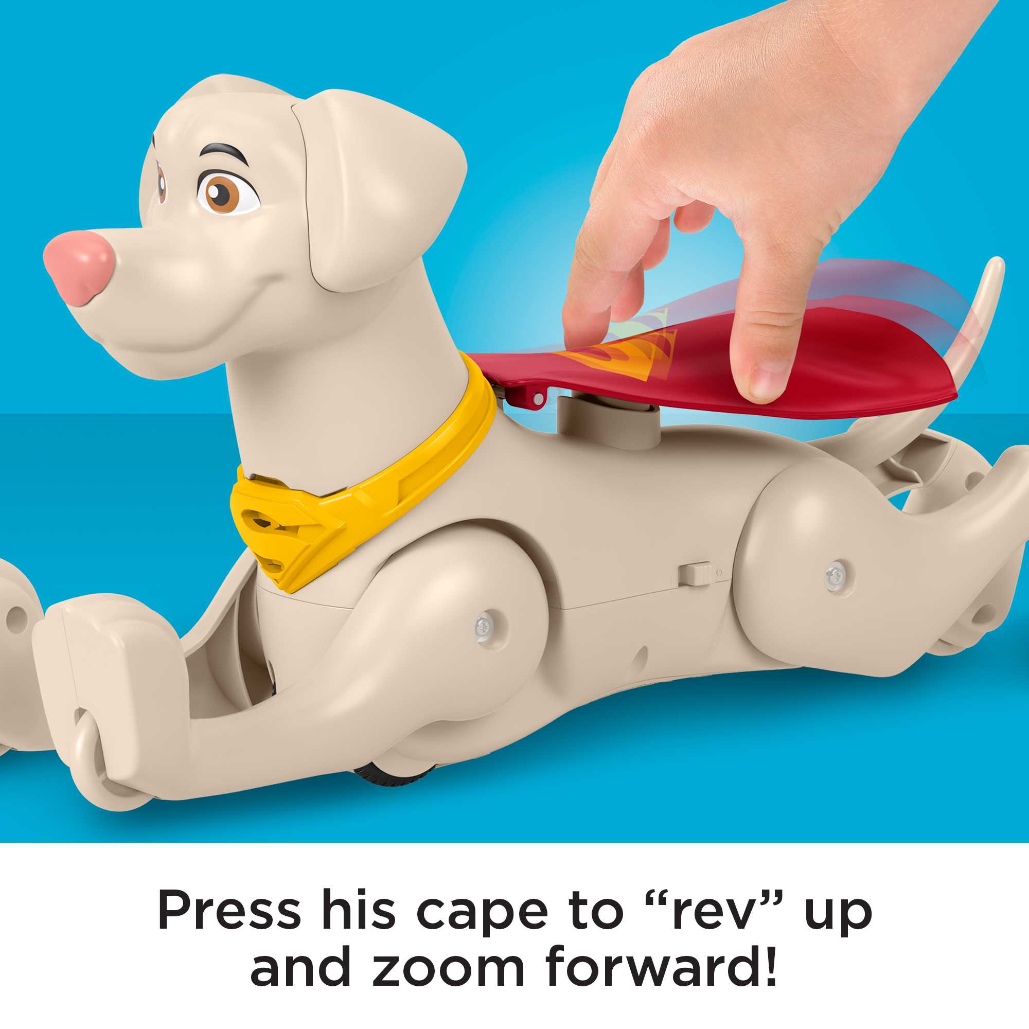 Fisher-Price DC League Of Super-Pets Rev & Rescue Krypto