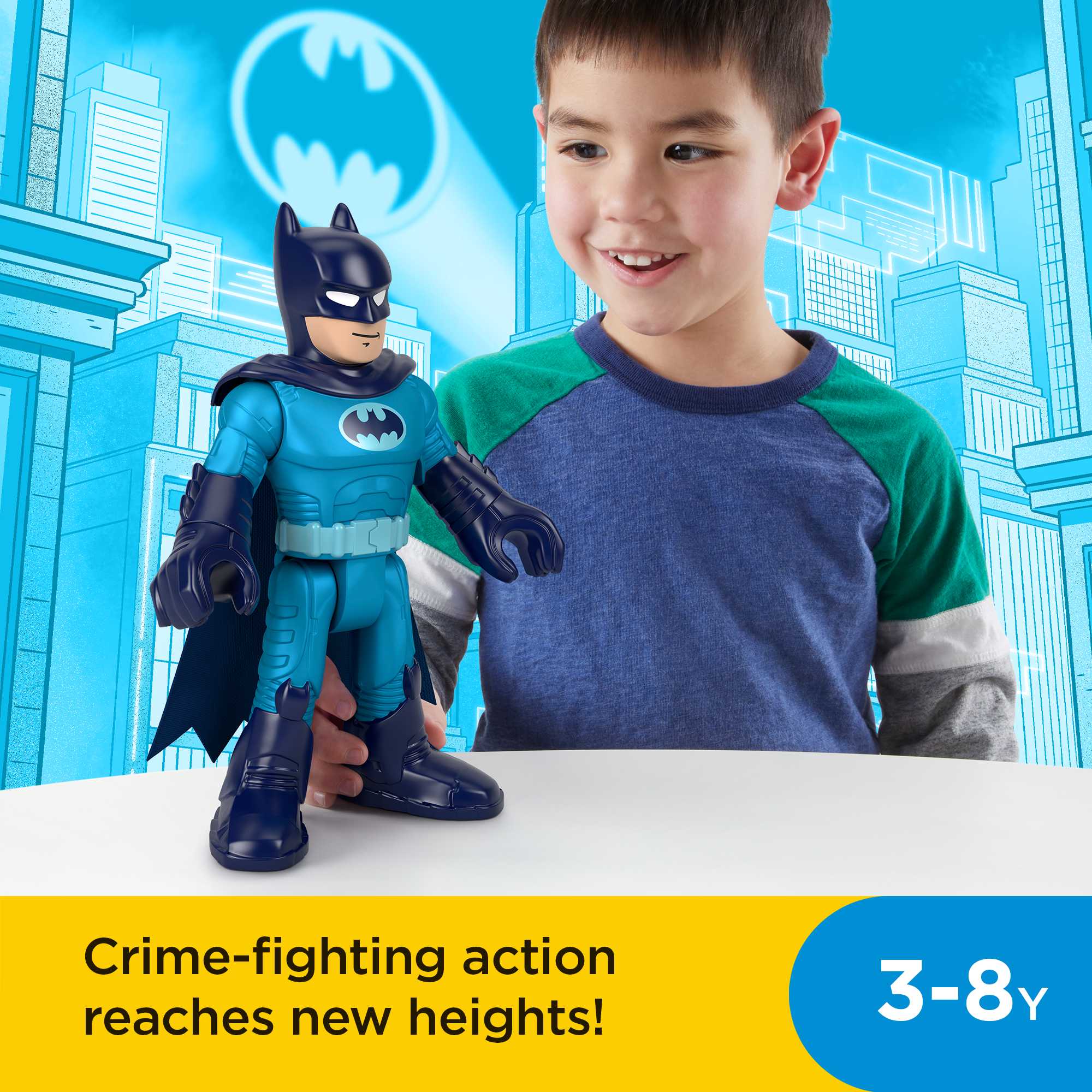 Imaginext DC Super Friends Batman XL - Defender Blue