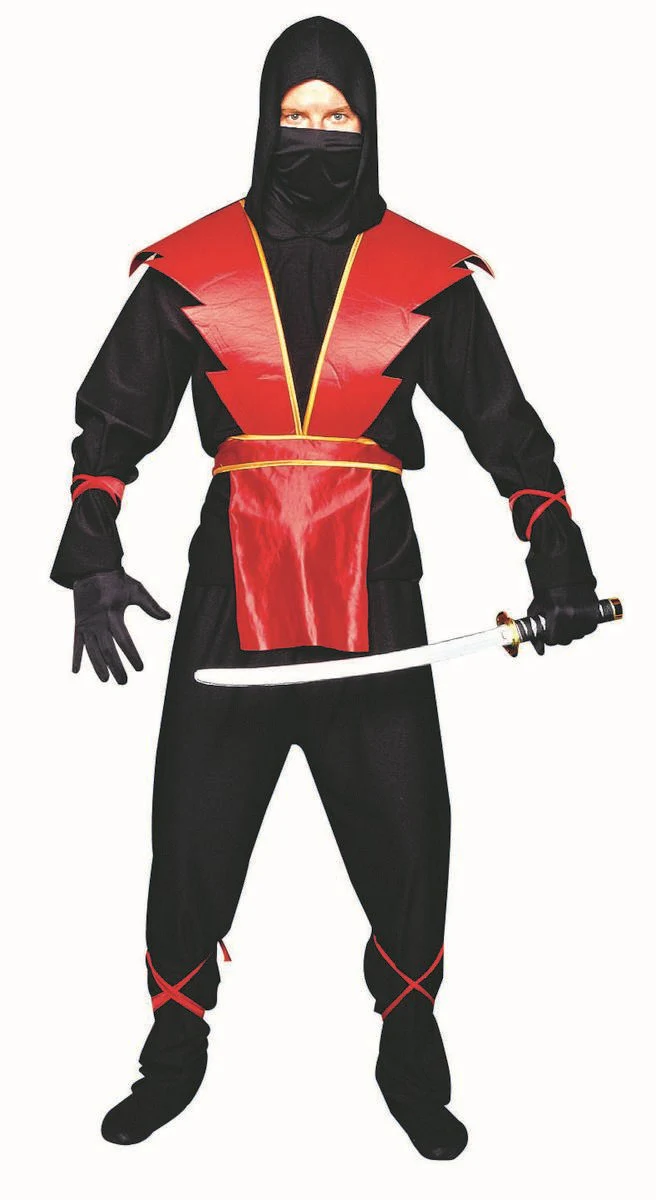 Red Ninja Master (Teen) Costume