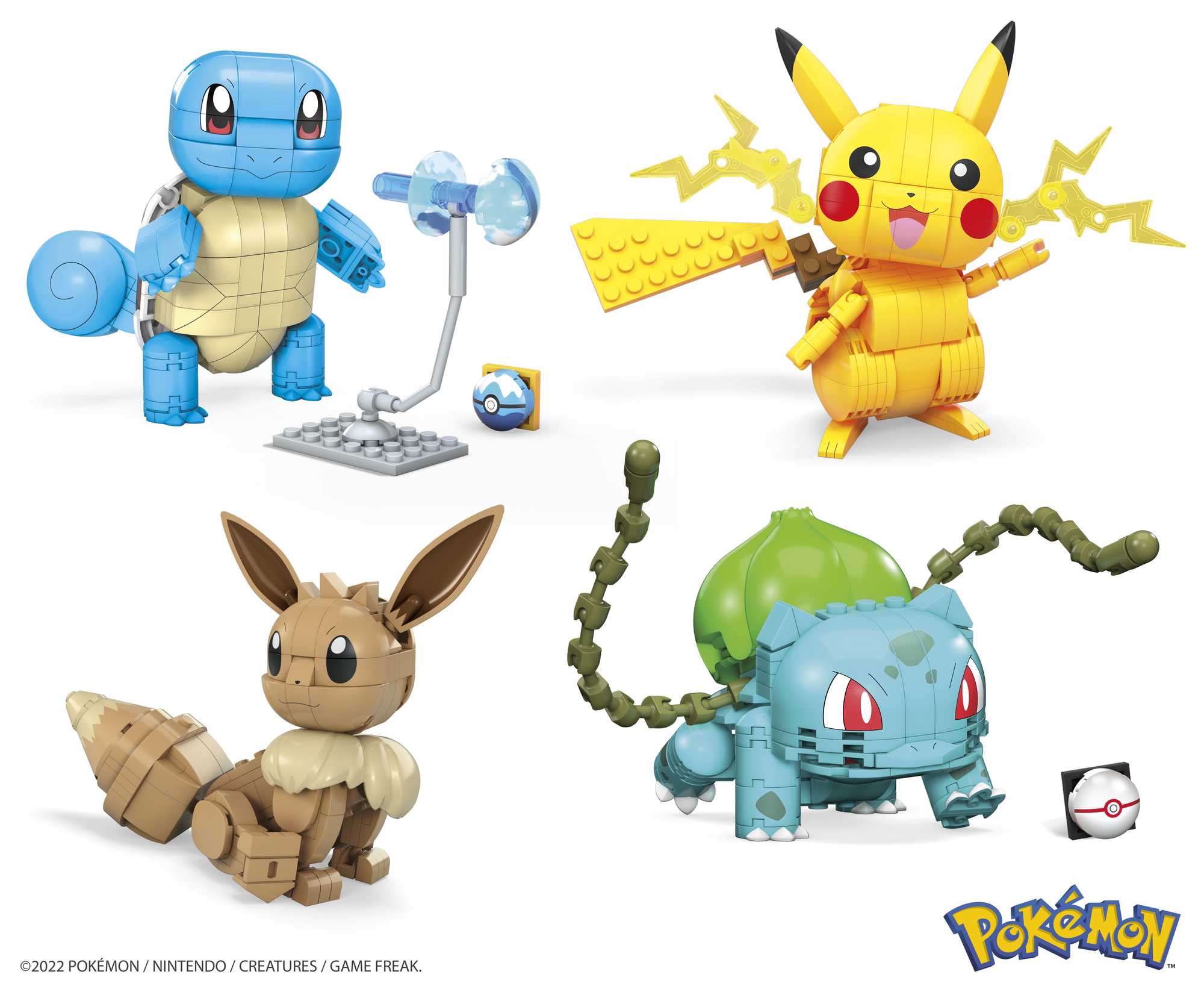 MEGA Pok��mon Building Toy Kit With 1 Action Figure And Accessory For Kids