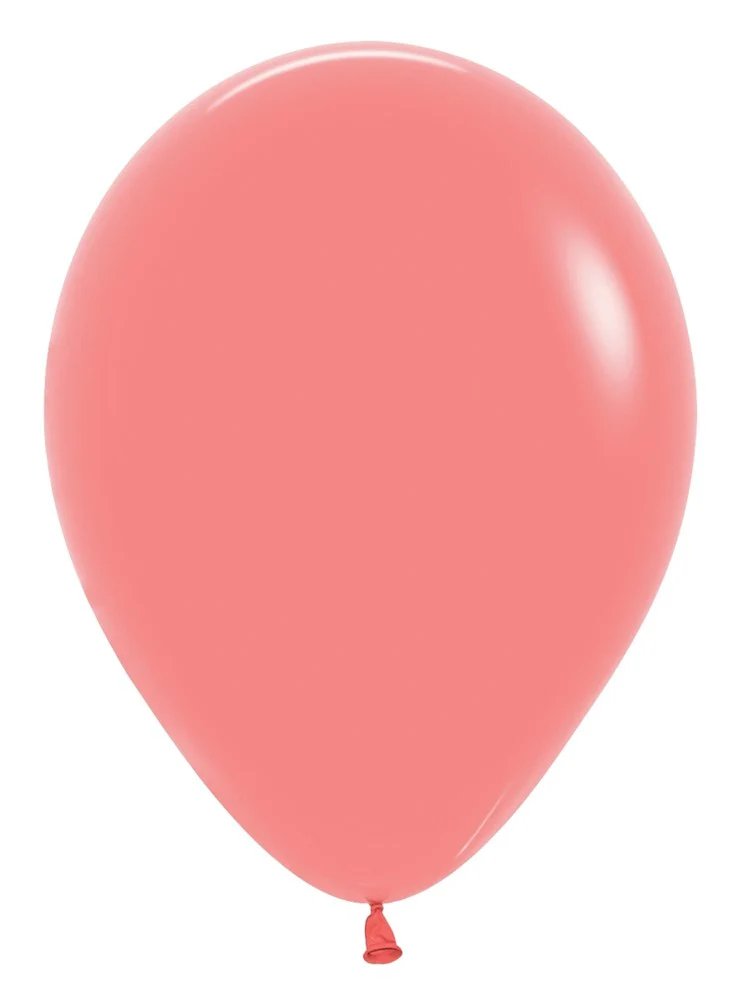 5 inch Sempertex Deluxe Tropical Coral Latex Balloons 100ct