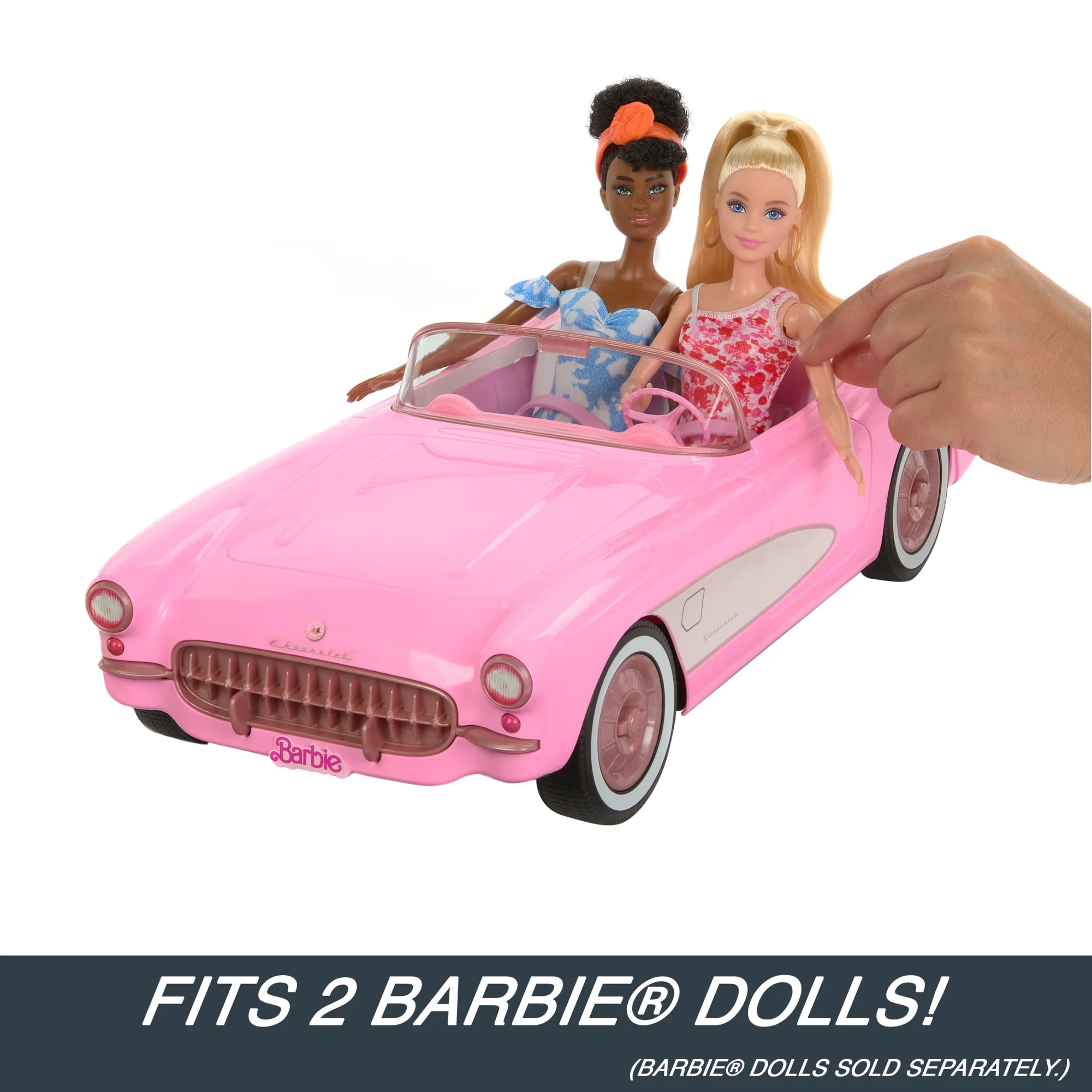 Hot Wheels RC Barbie Corvette, Remote Control Corvette From Barbie The Movie